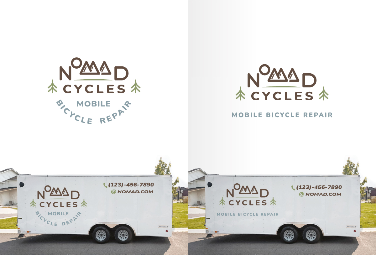 Graphic Design by aka_tee for Nomad Cycles | Design #30281643