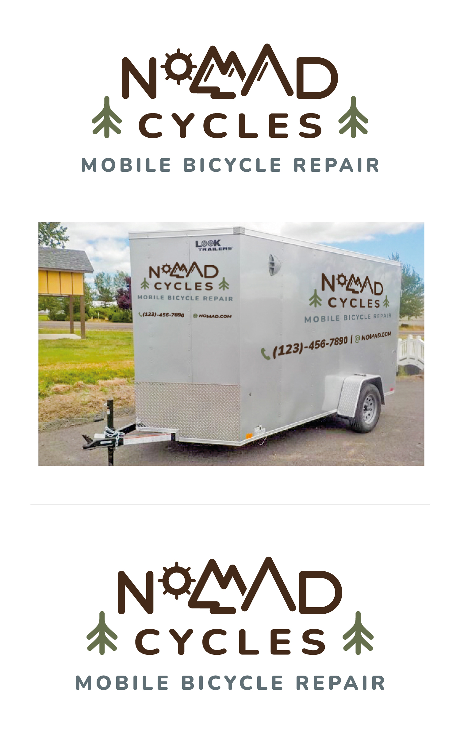 Graphic Design by aka_tee for Nomad Cycles | Design #30288251
