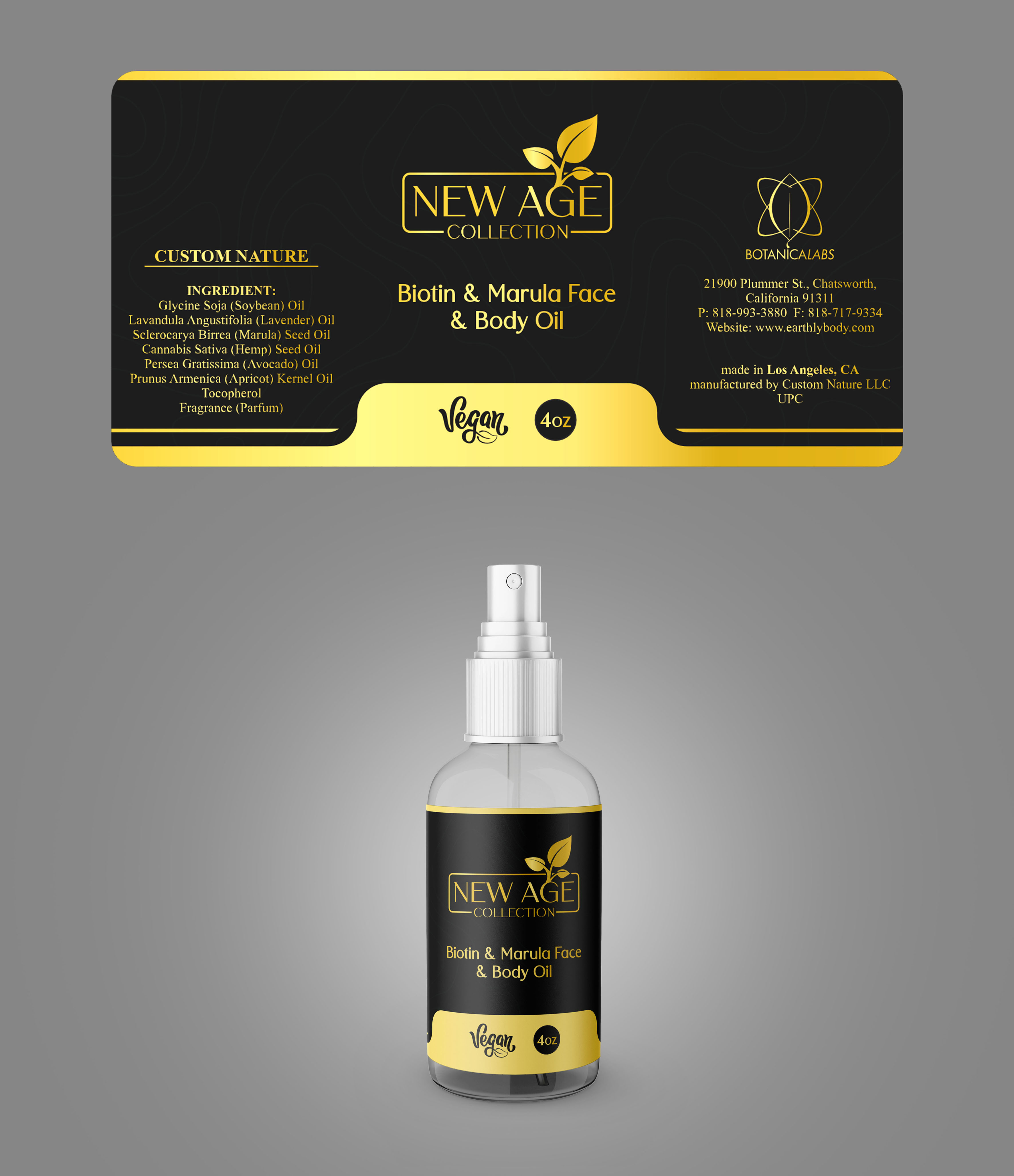 Etikett-Design von Jose Loaiza für Nick Wachs | Design #30268800