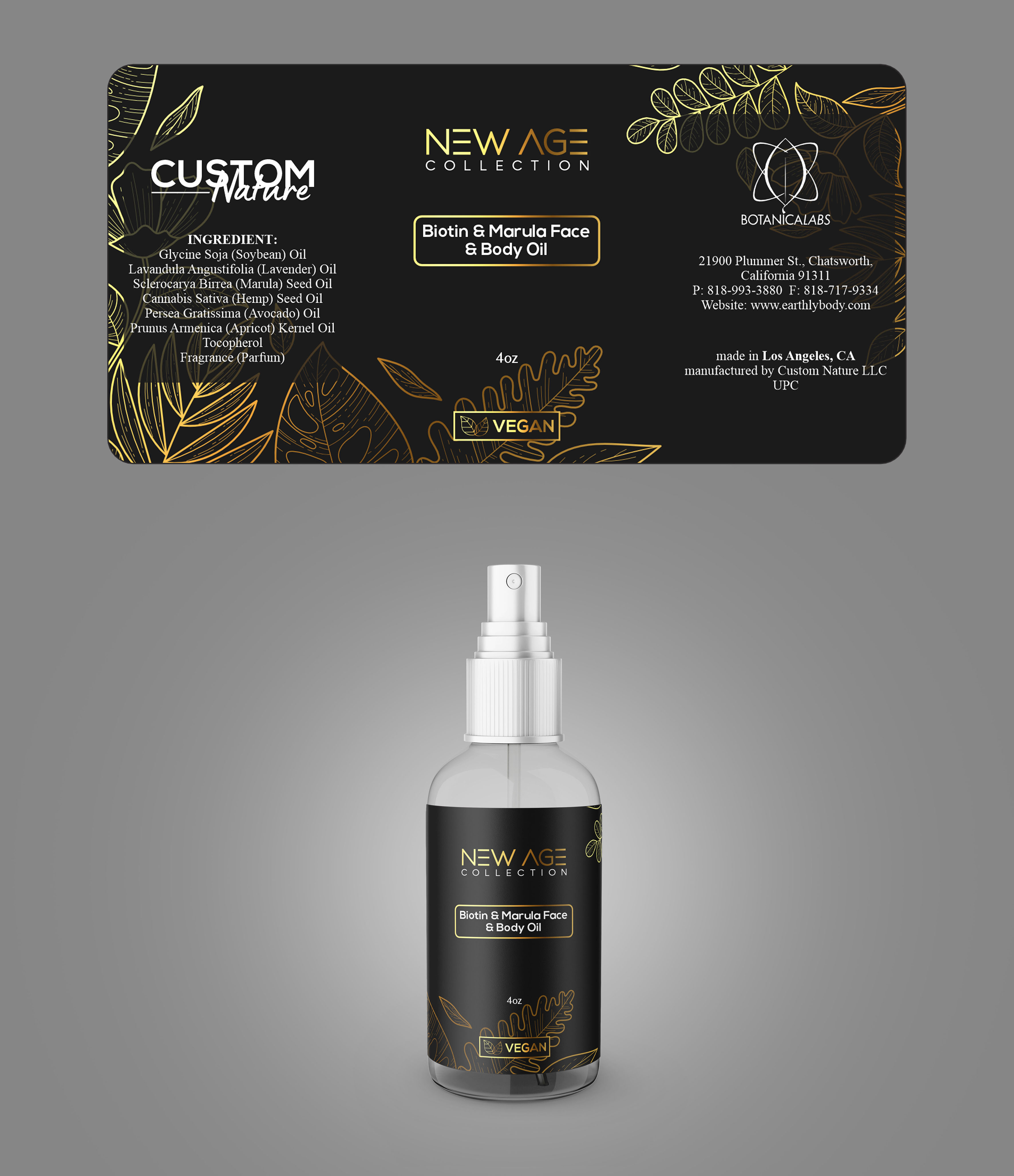 Label Design by Jose Loaiza for Nick Wachs | Design #30274434