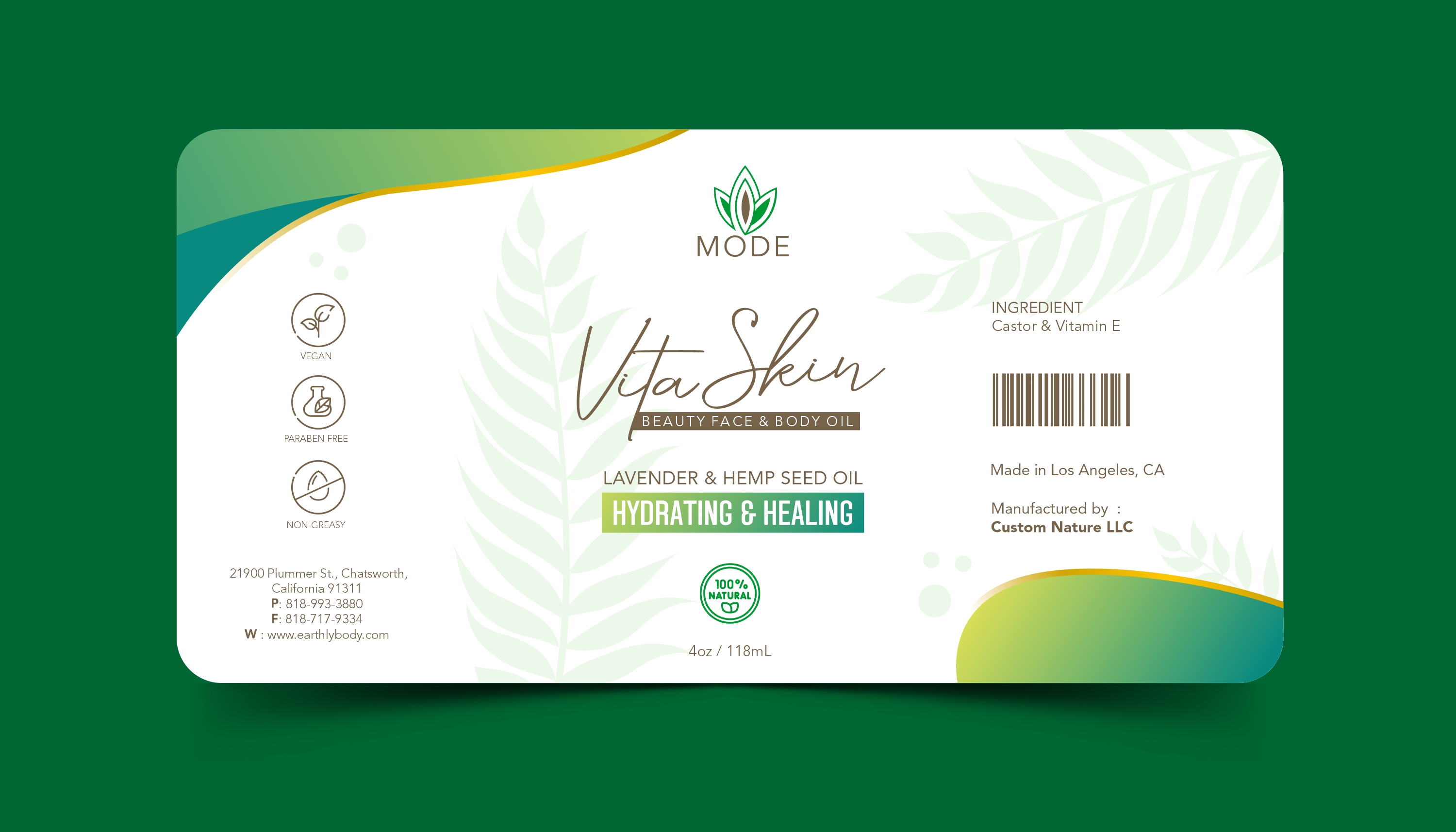 Design Étiquette par Rajneesha pour Nick Wachs | Design #30306000