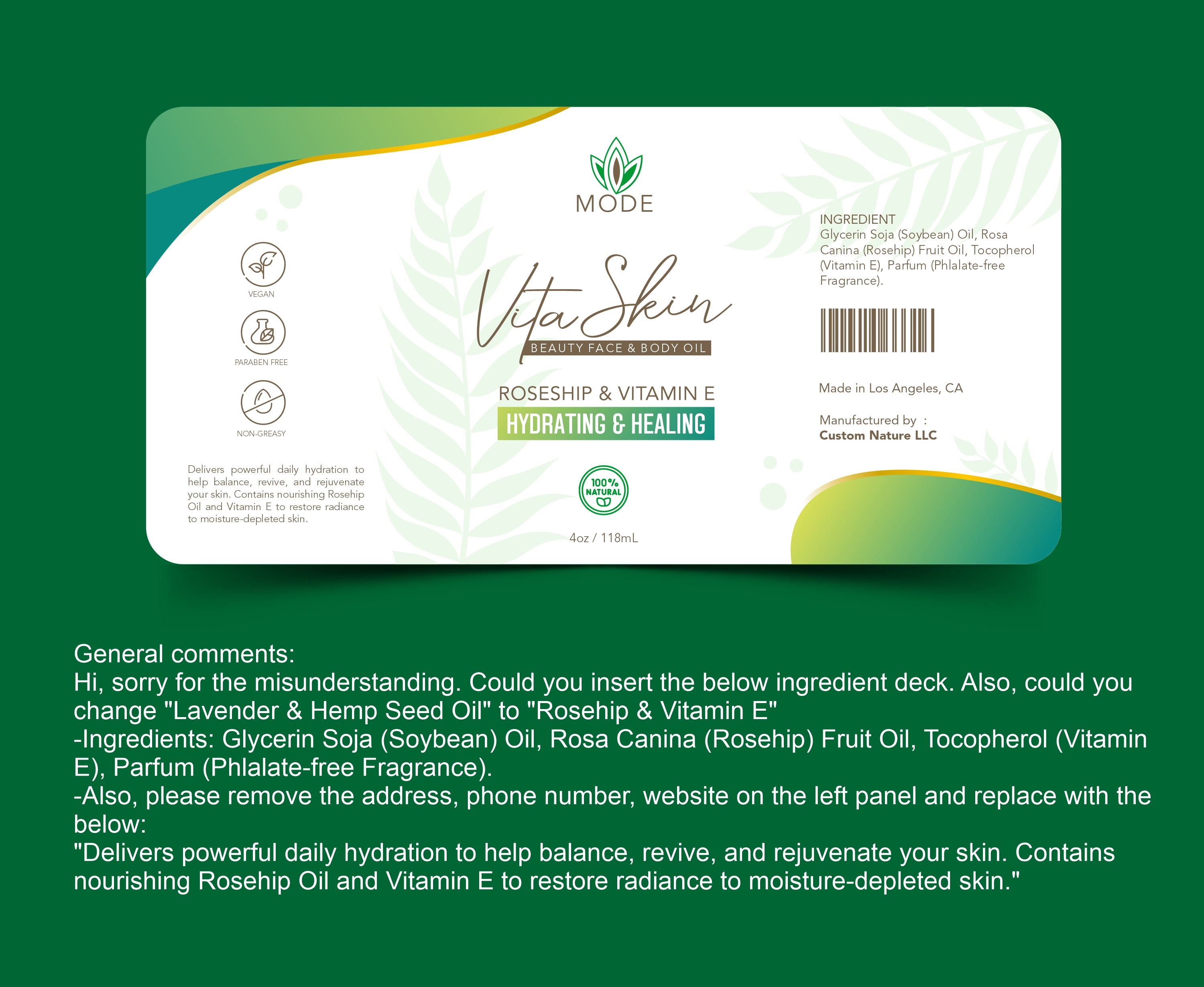 Label Design by Rajneesha for Nick Wachs | Design #30306207