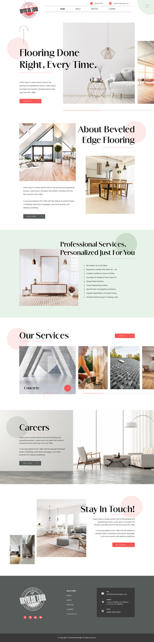 Web Design par Hafsa Fatymah pour One Eleven Web Design™ | Design : #30264504