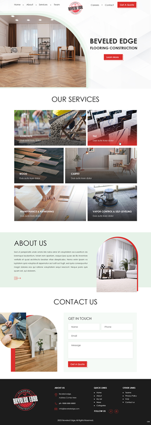 Web Design by pb for ONEELEVEN | Design: #30266633