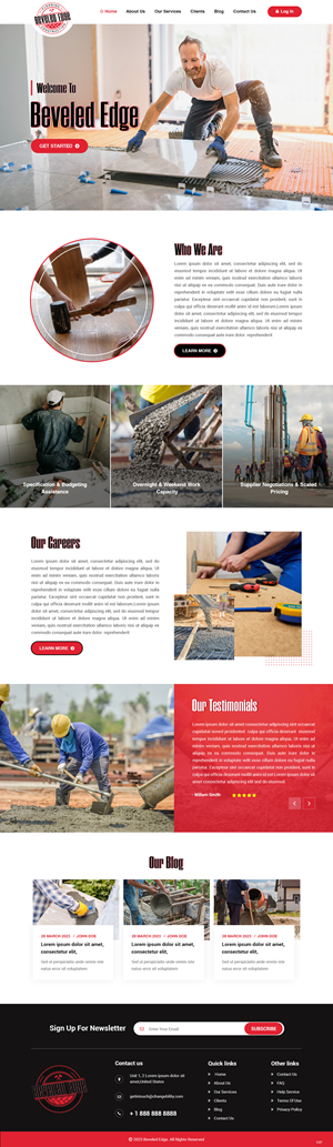 Web Design by pb for ONEELEVEN | Design: #30266635