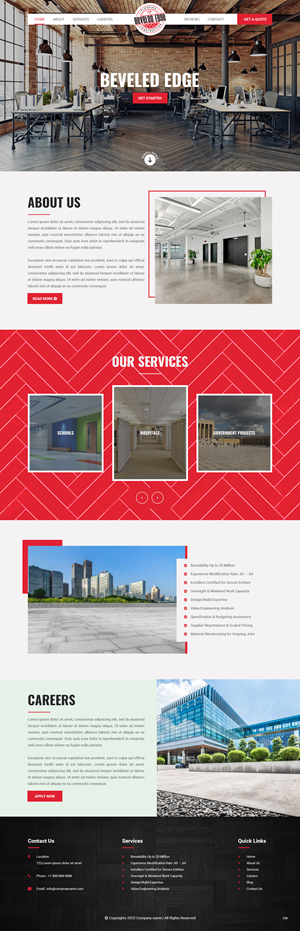 Web Design by pb for ONEELEVEN | Design: #30266636