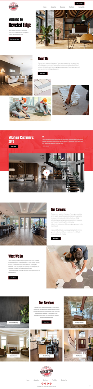Web Design by pb for ONEELEVEN | Design: #30266641