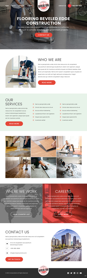 Web Design by pb for ONEELEVEN | Design: #30266646