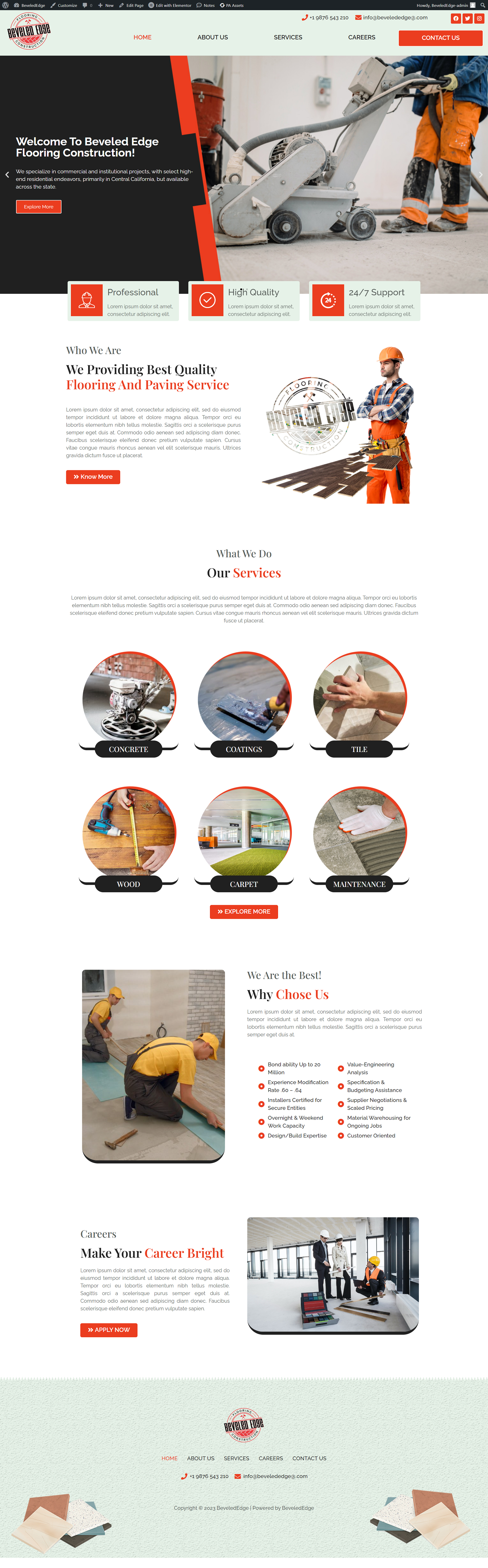 Web Design by JohnDigiTech for ONEELEVEN | Design #30306350
