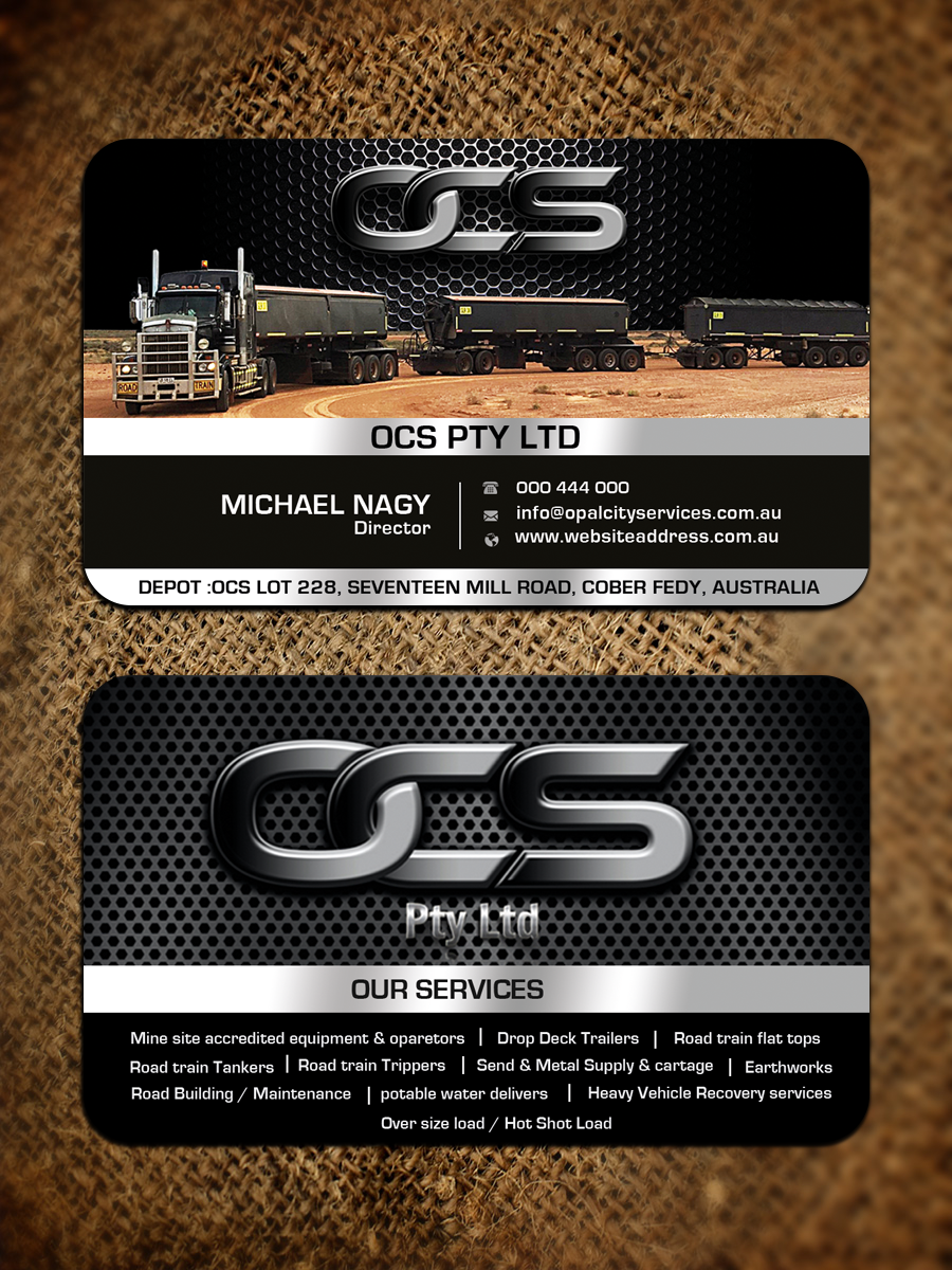 Business Card Design by Graphixpointt for this project | Design #30261915