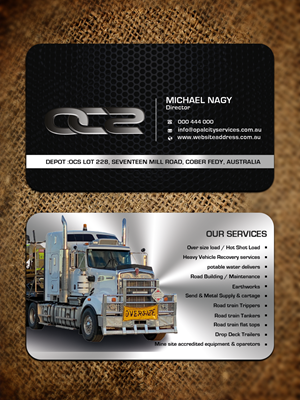 Business Card Design by Graphixpointt for this project | Design: #30262270