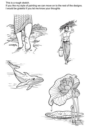 Illustration Design by KwinArts for this project | Design #30276488