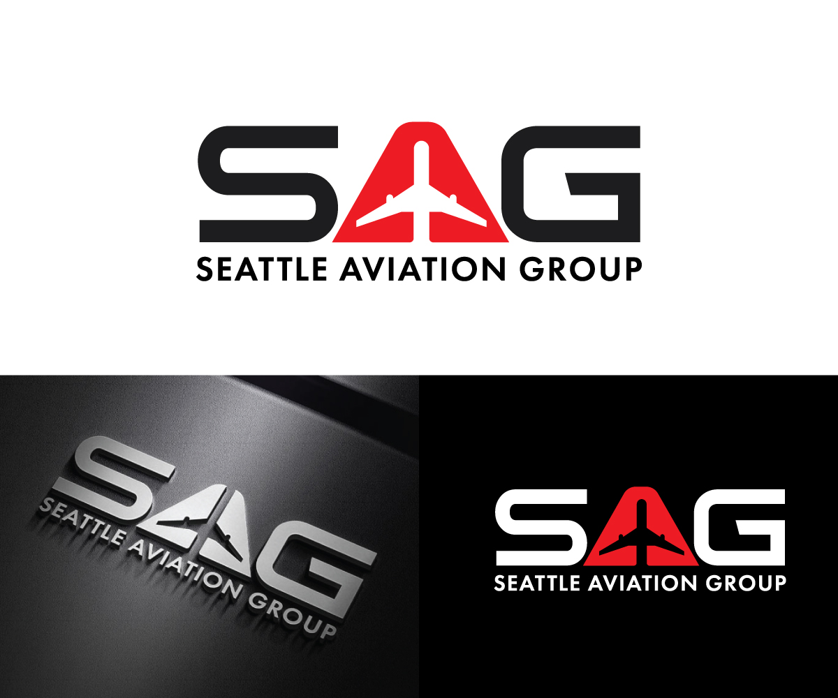 Logo Design by Adi Graphics for Seattle Aviation Solutions | Design #30268289