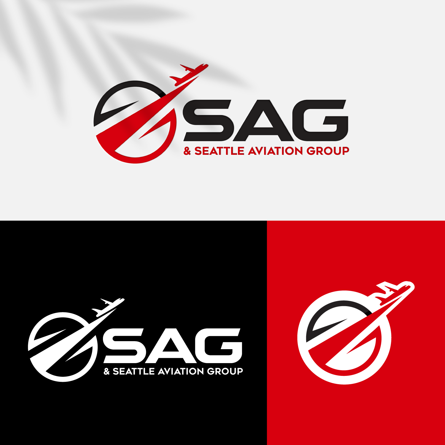 Logo Design by Revolt Team for Seattle Aviation Solutions | Design #30264415