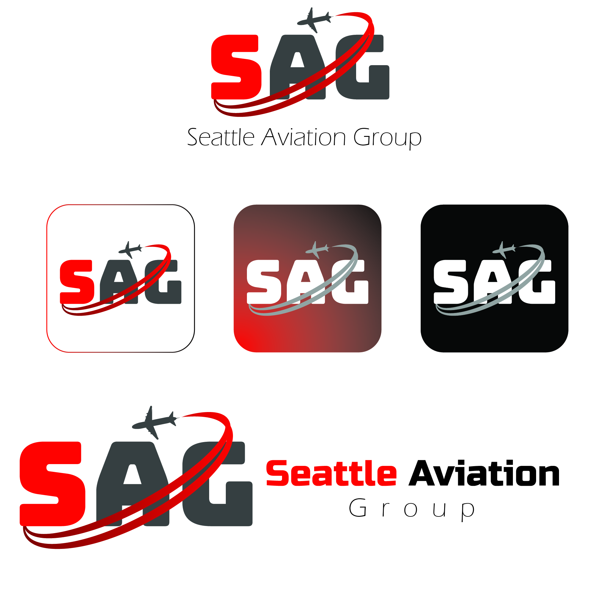 Logo Design by Fadi18 for Seattle Aviation Solutions | Design #30268900