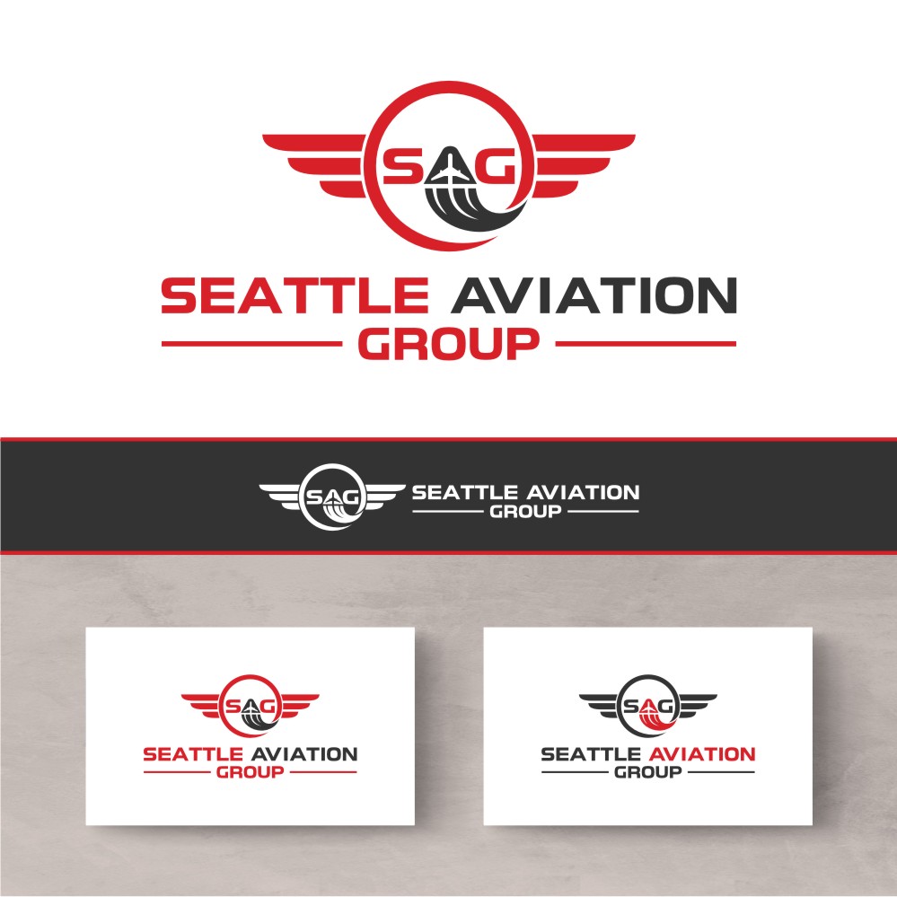 Logo Design by south door for Seattle Aviation Solutions | Design #30283574