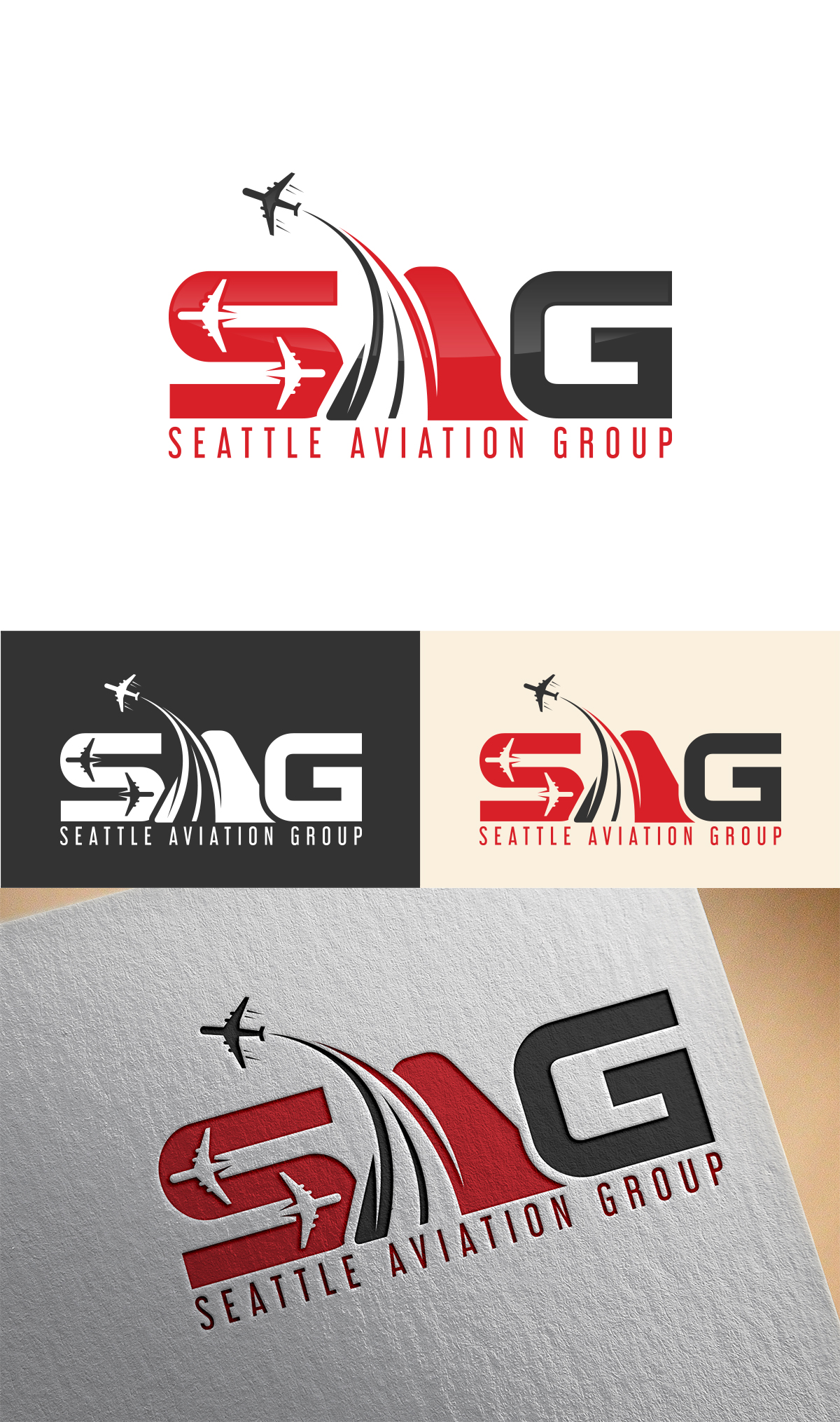 Logo Design by Imran_me for Seattle Aviation Solutions | Design #30264357