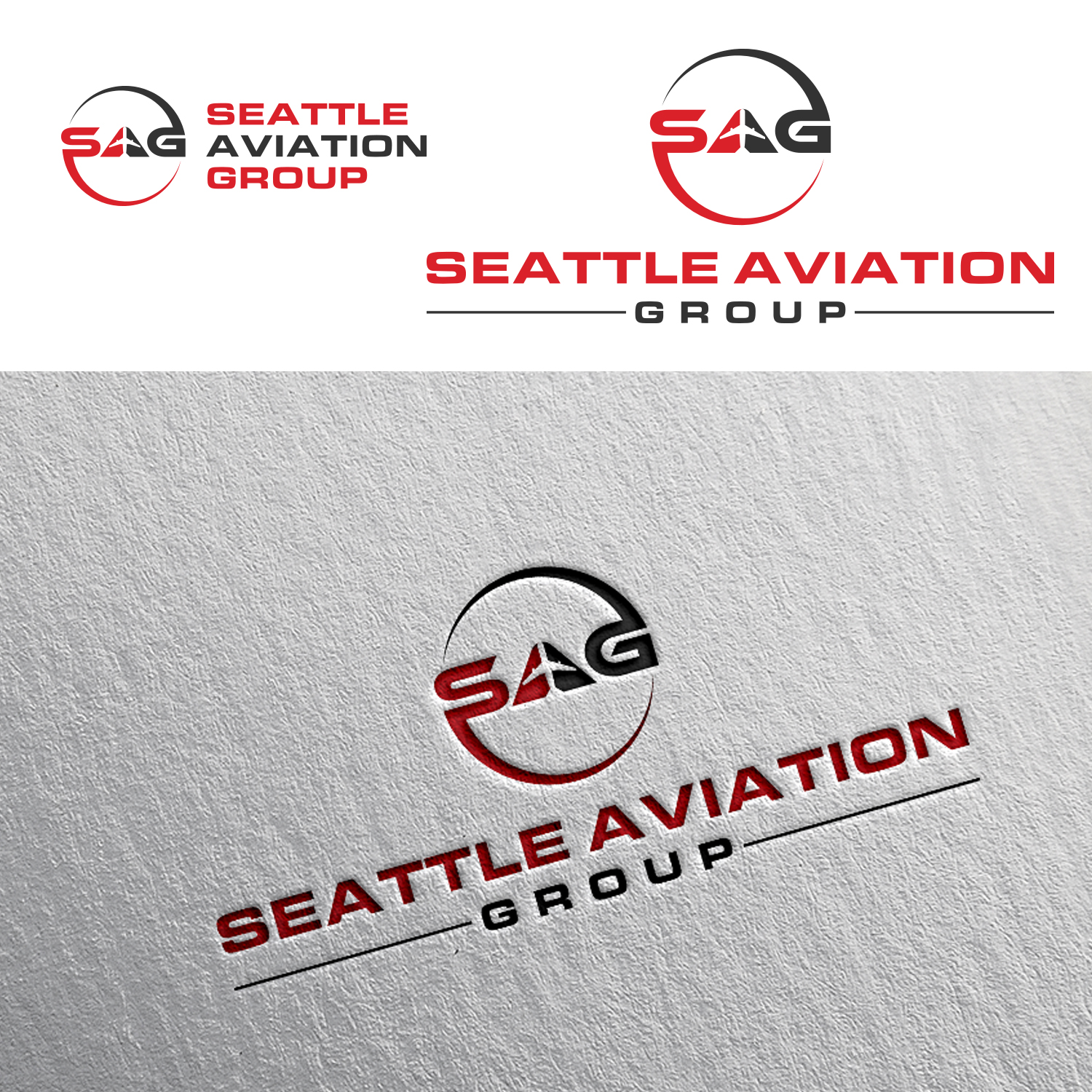 Logo Design by EnaGraph for Seattle Aviation Solutions | Design #30263719