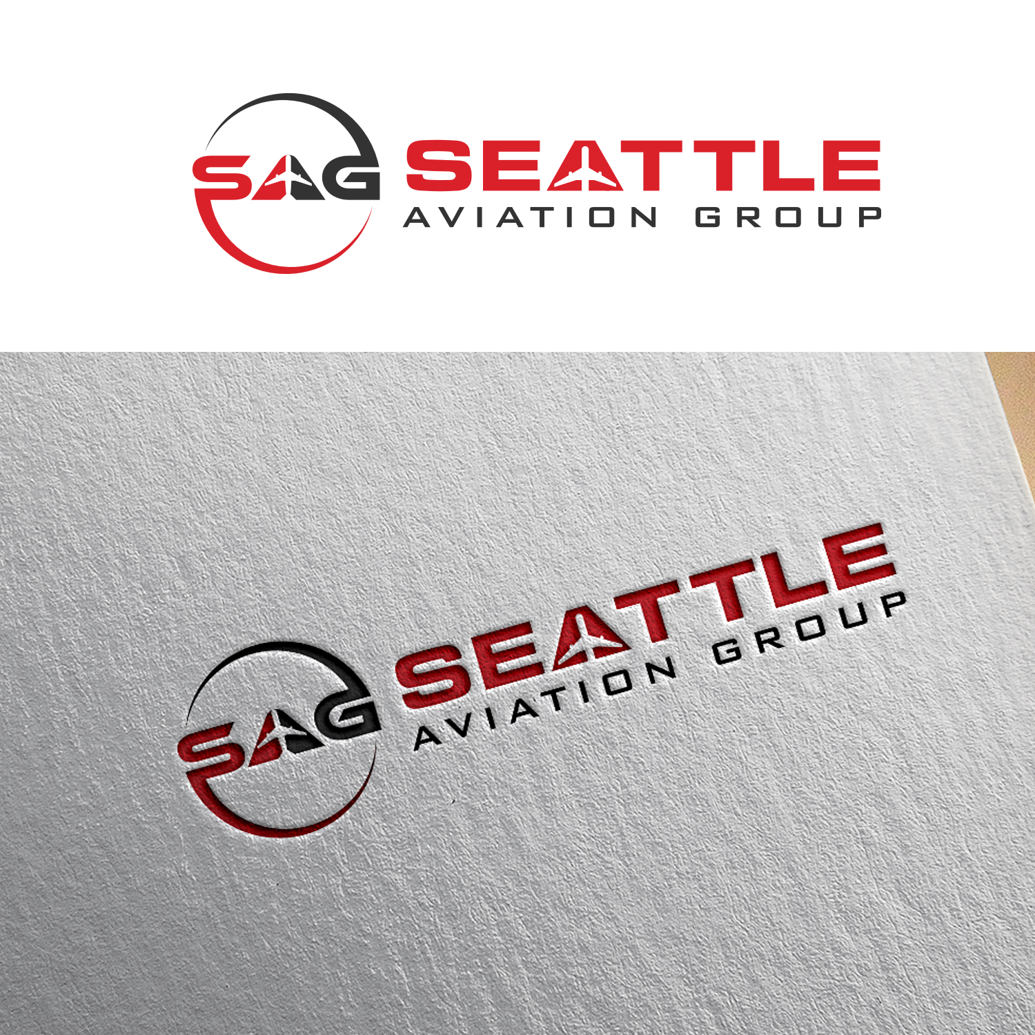 Logo Design by EnaGraph for Seattle Aviation Solutions | Design #30263720