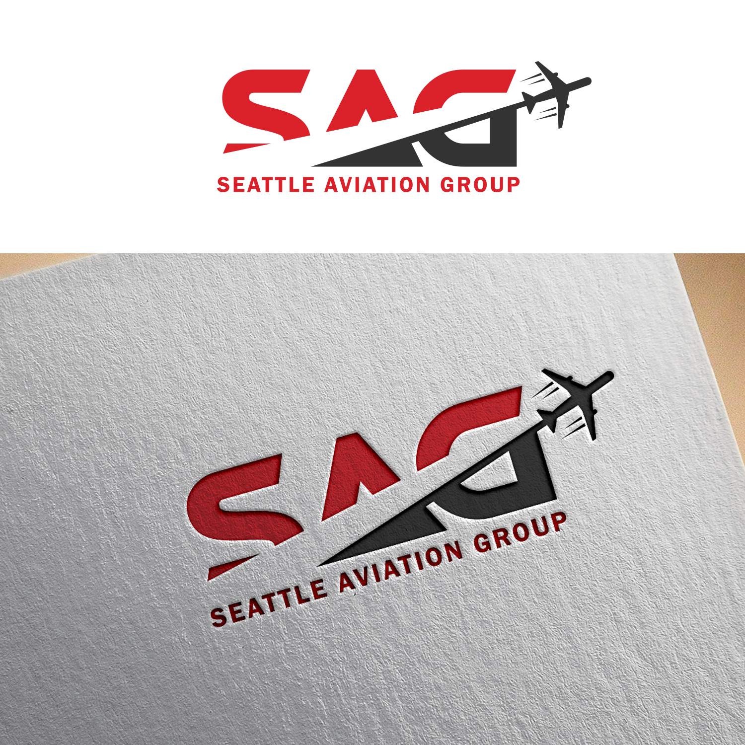 Logo Design by EnaGraph for Seattle Aviation Solutions | Design #30263823