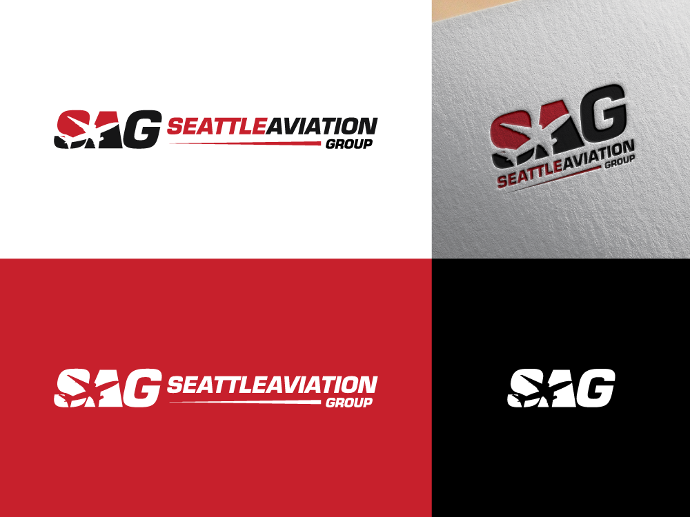 Logo Design by Cre@8ive.Colors for Seattle Aviation Solutions | Design #30269163