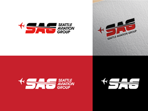 Logo Design by Cre@8ive.Colors for Seattle Aviation Solutions | Design: #30269164