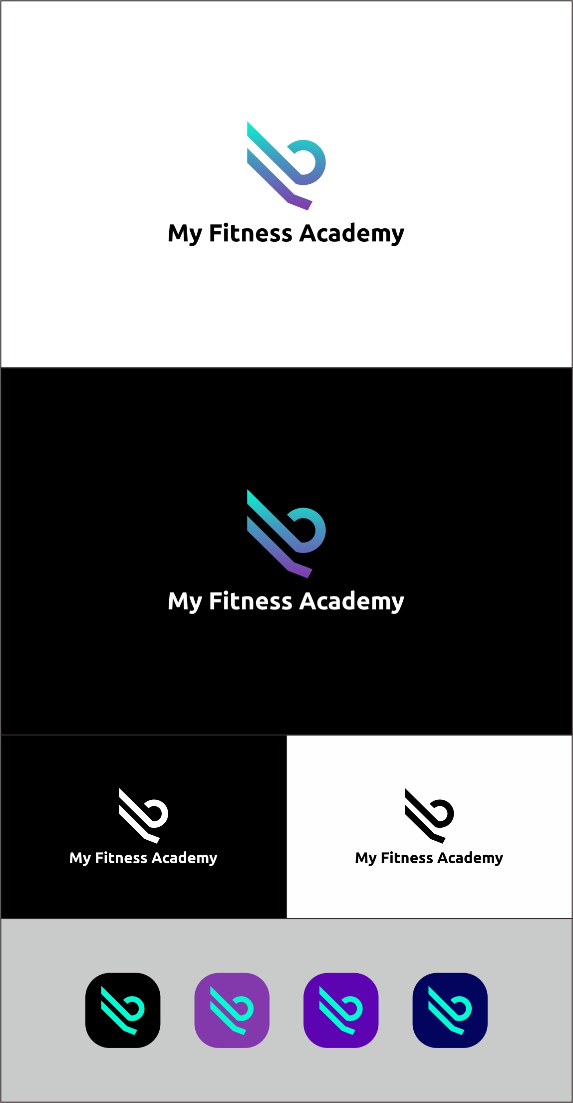 Logo Design by Student_art for My Fitnesss Academy PTY LTD | Design #30298301