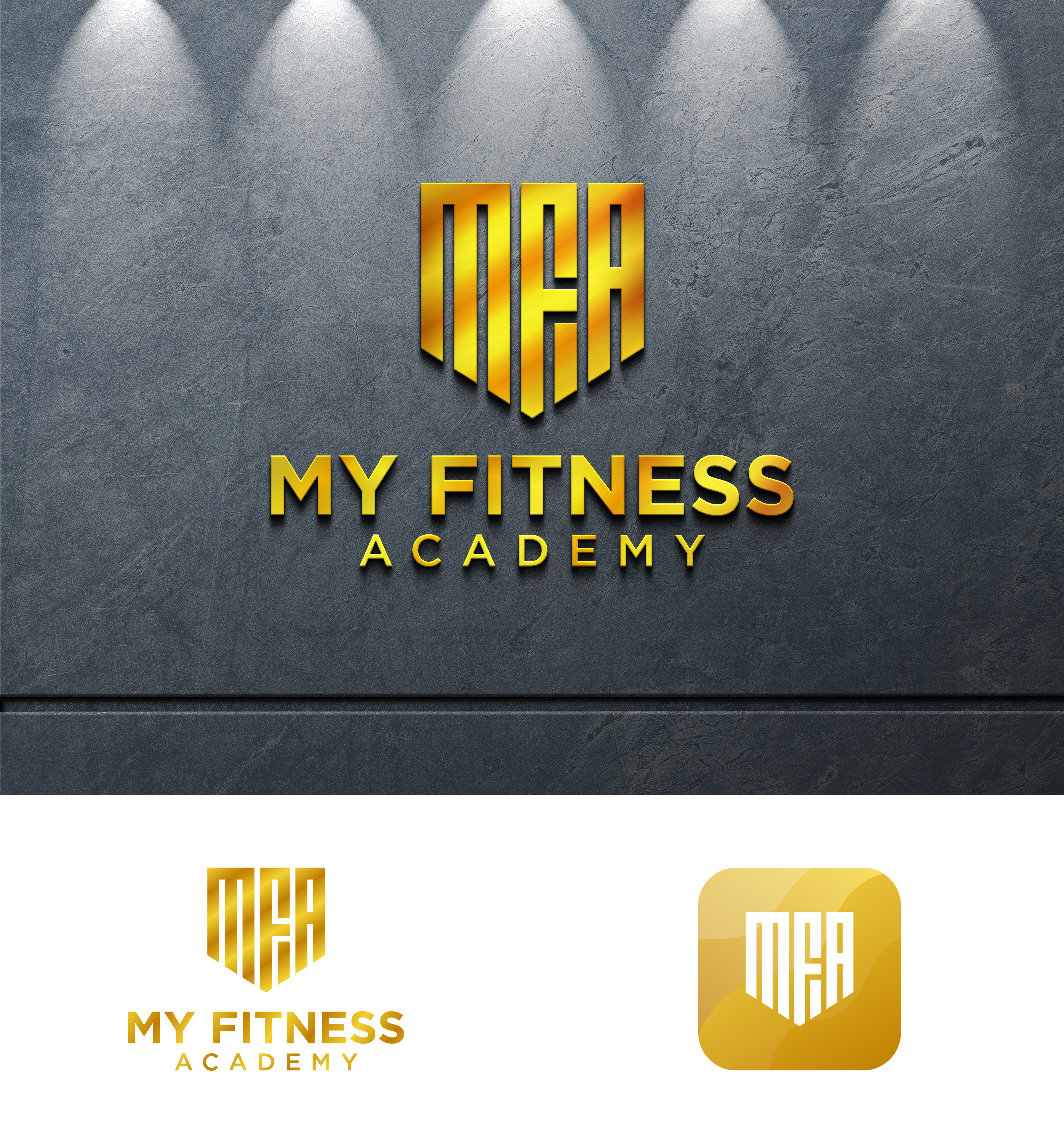 Logo Design by loveqis for My Fitnesss Academy PTY LTD | Design #30266025