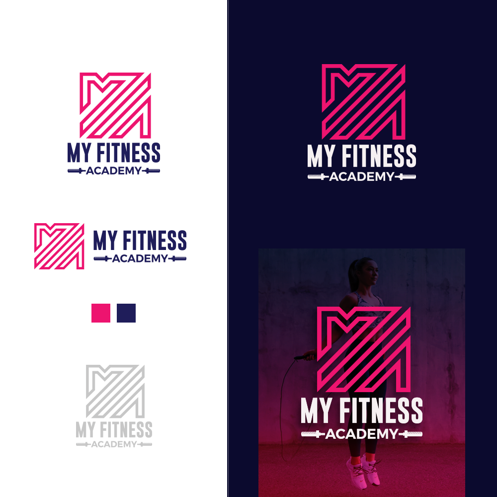 Logo Design by Ovaz.Syd for My Fitnesss Academy PTY LTD | Design #30270620
