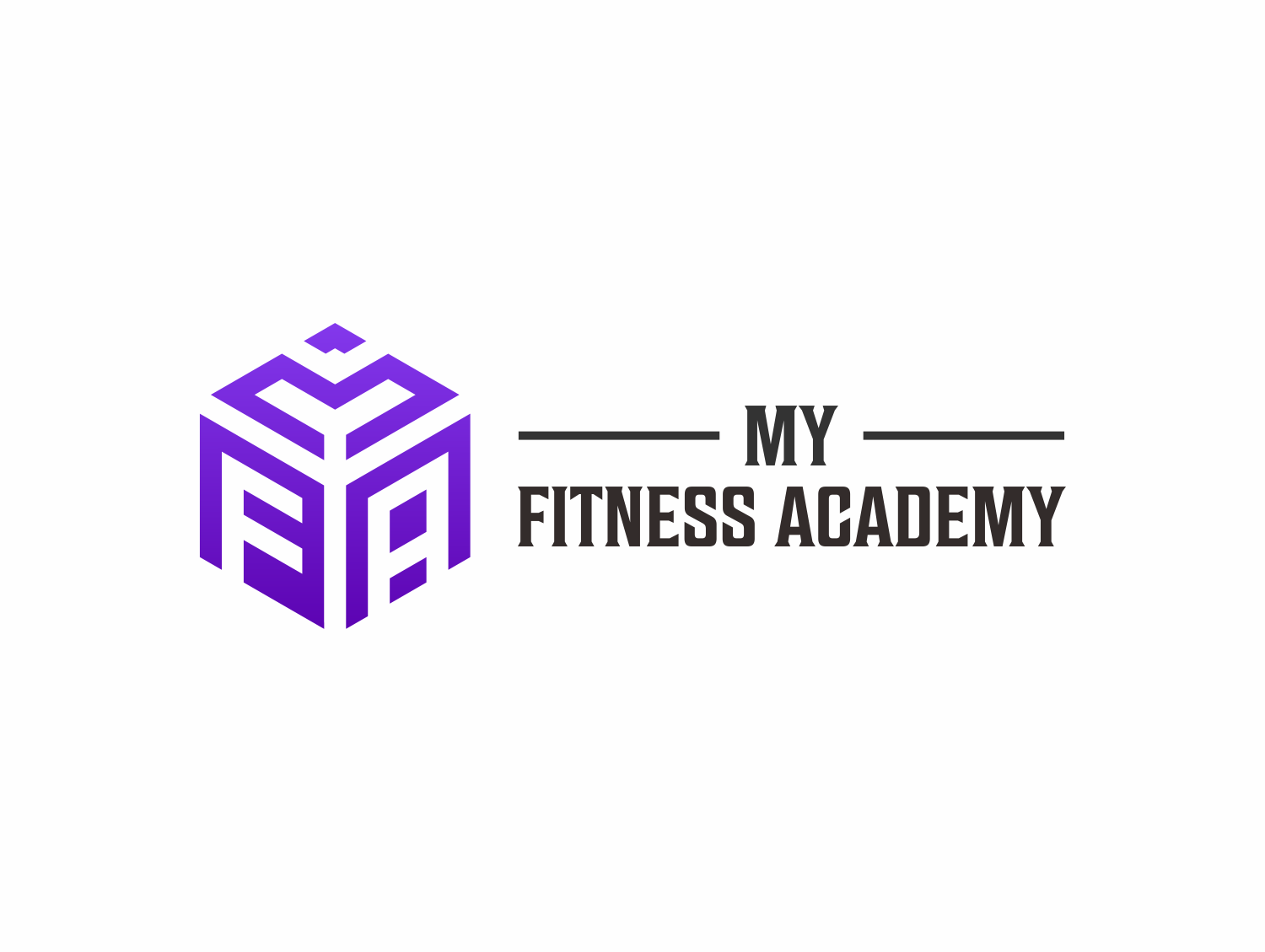 Logo Design by M.Syaiful Huda for My Fitnesss Academy PTY LTD | Design #30265370