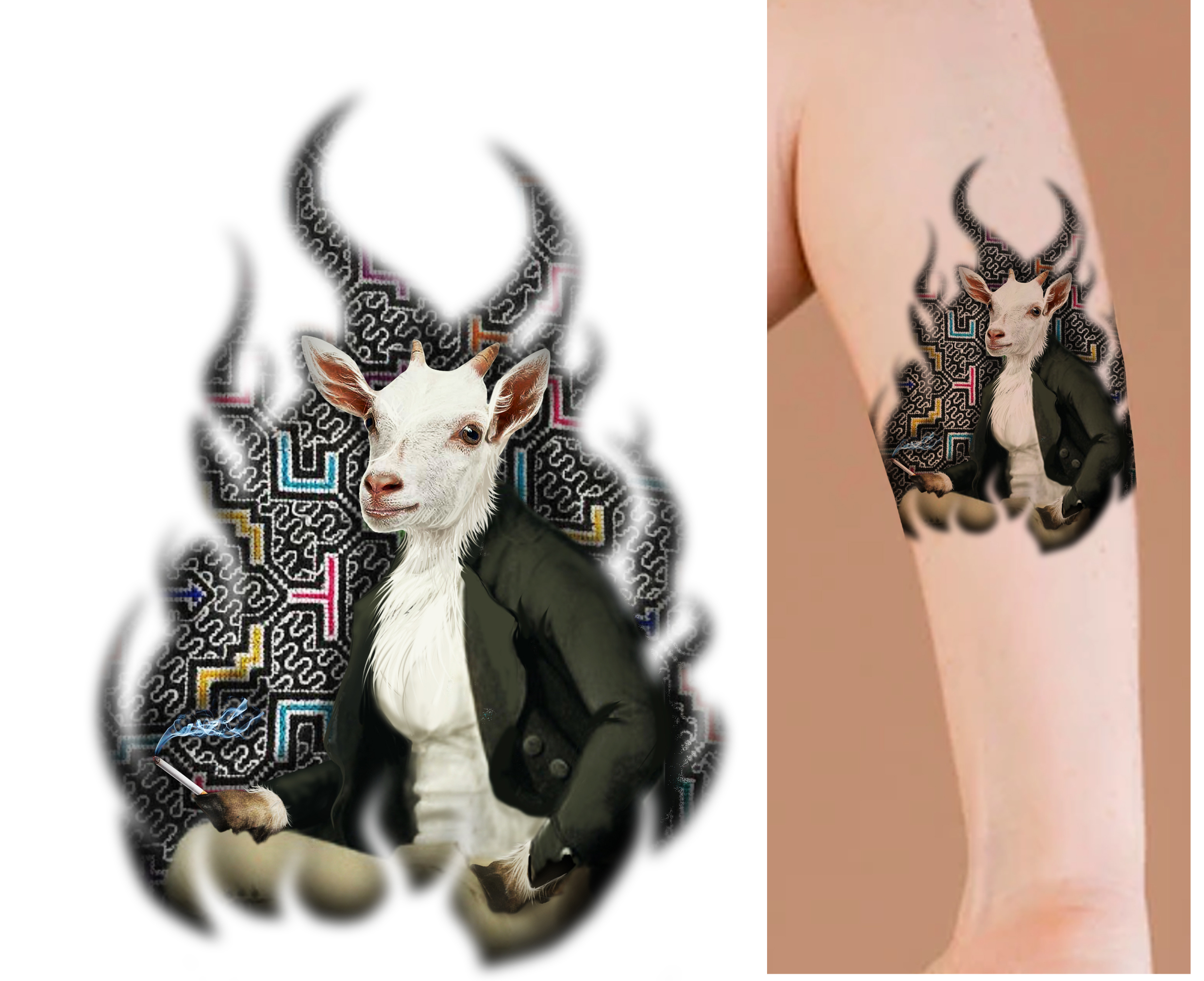 Tattoo Design by ioio for Threads a Boutique | Design #30275772