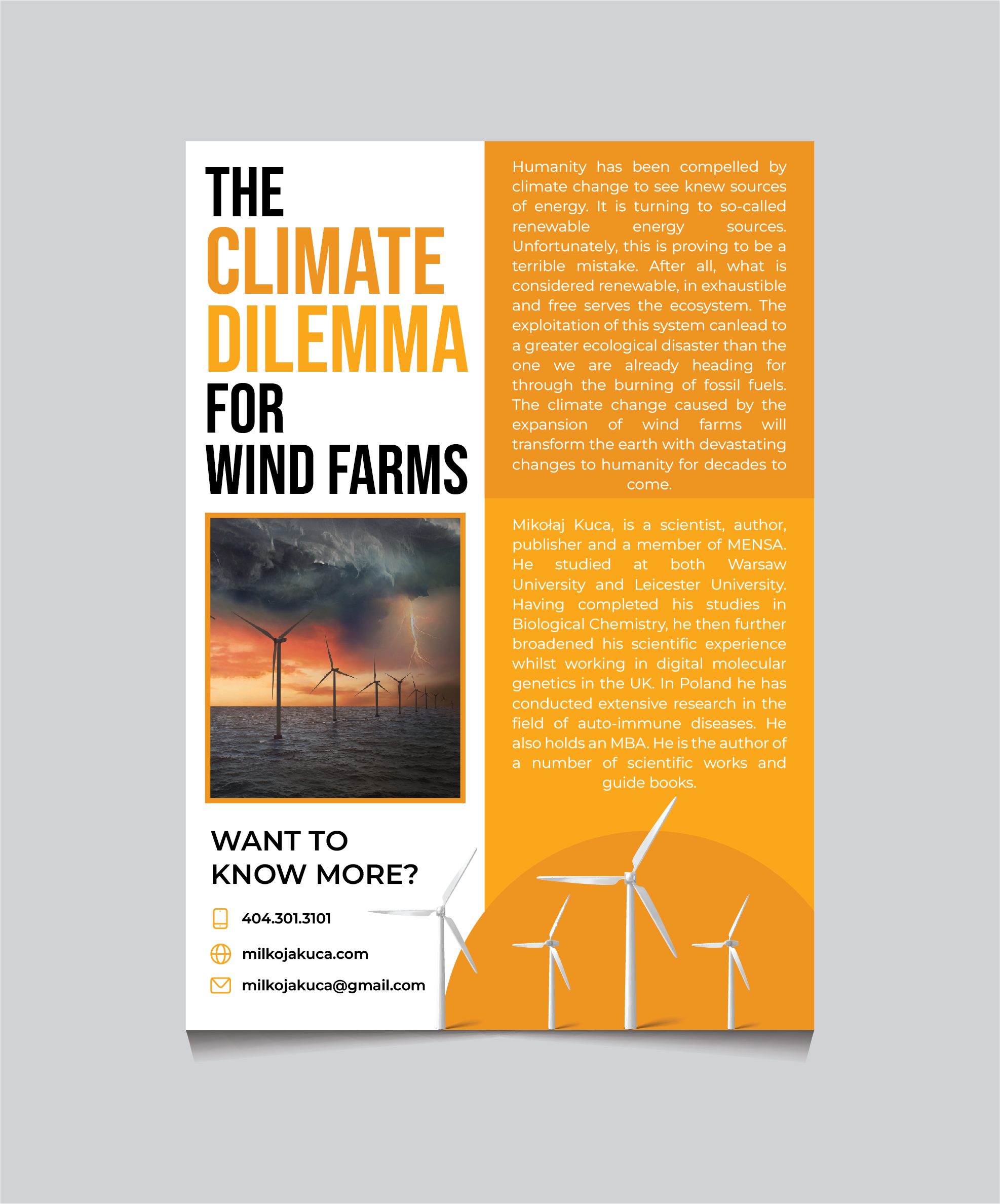 Poster Design by 3Guys for this project | Design #30334166
