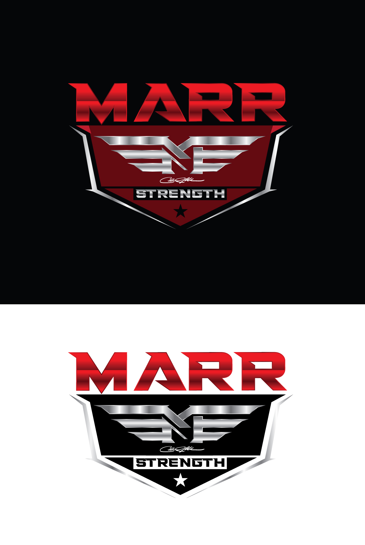 Logo Design by Om Namah Shivay for Marr Strength | Design #30288039