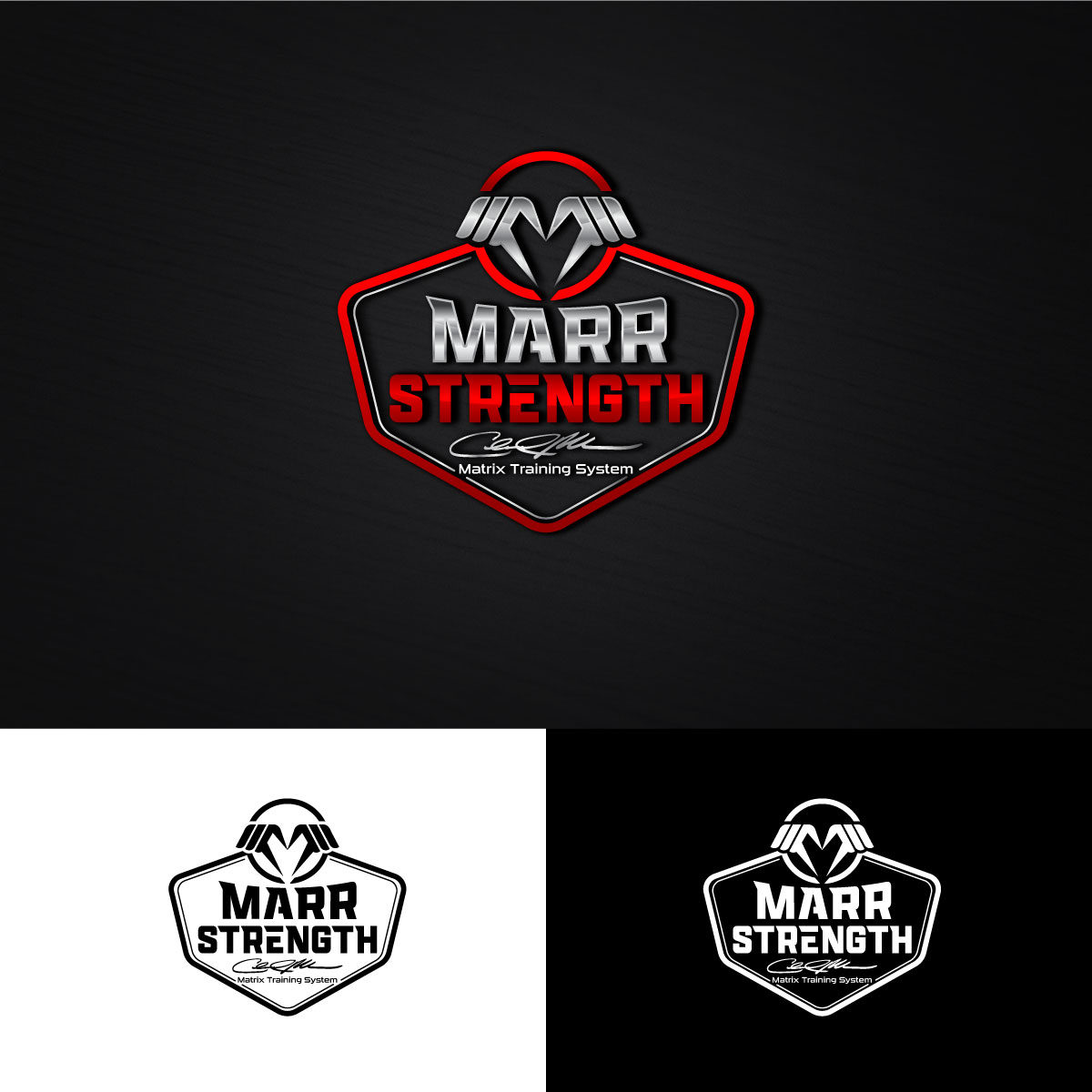 Logo Design by chris Ray for Marr Strength | Design #30270103