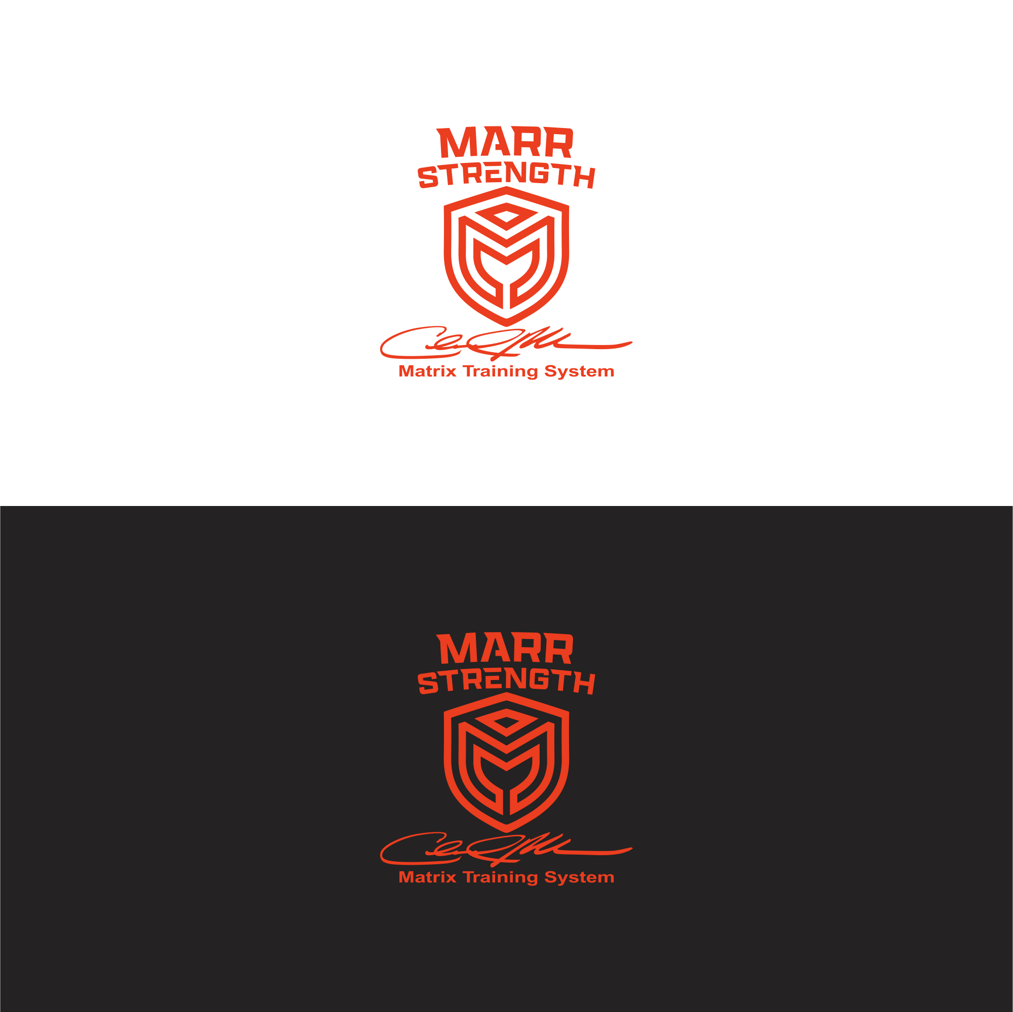 Logo Design by MOTA_FARA for Marr Strength | Design #30342754