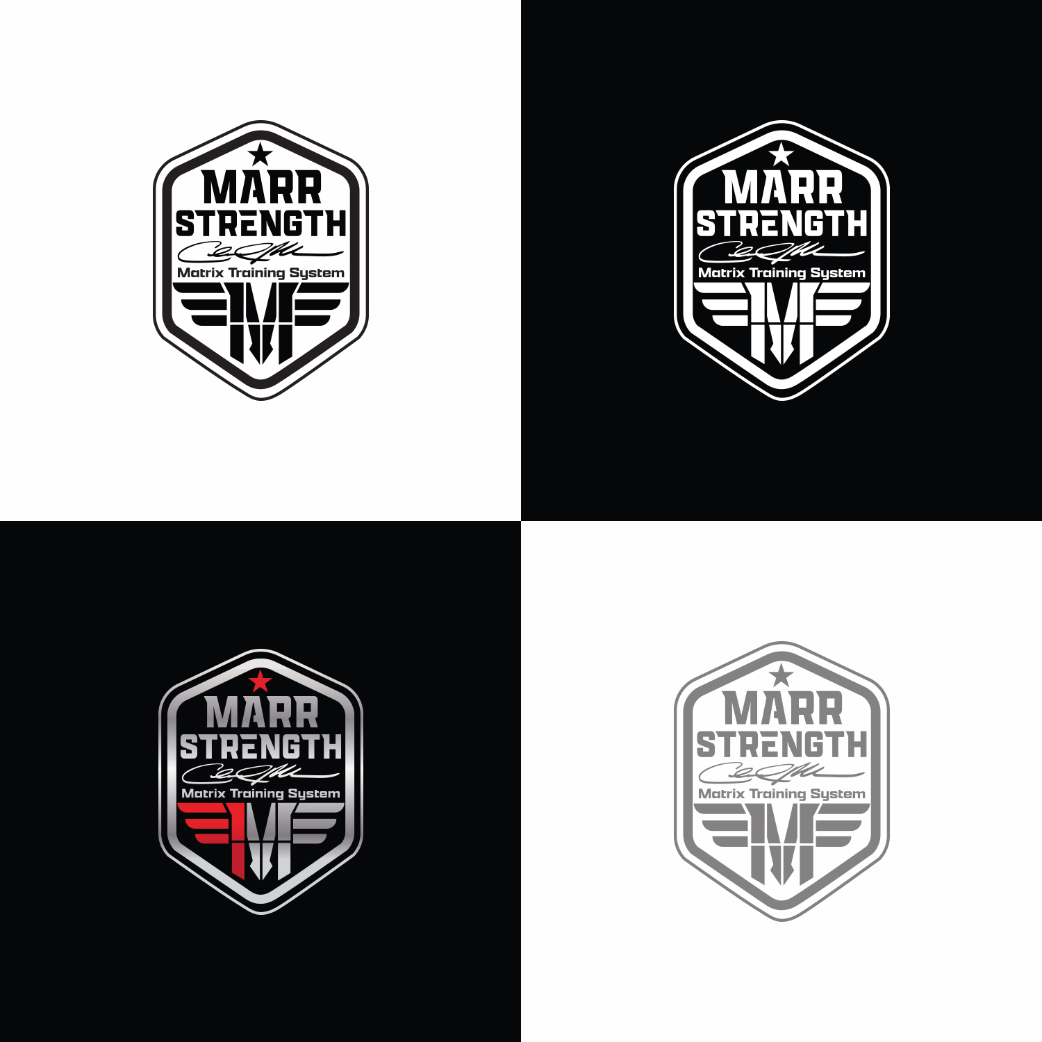 Logo Design by Maxo-Biz for Marr Strength | Design #30270952