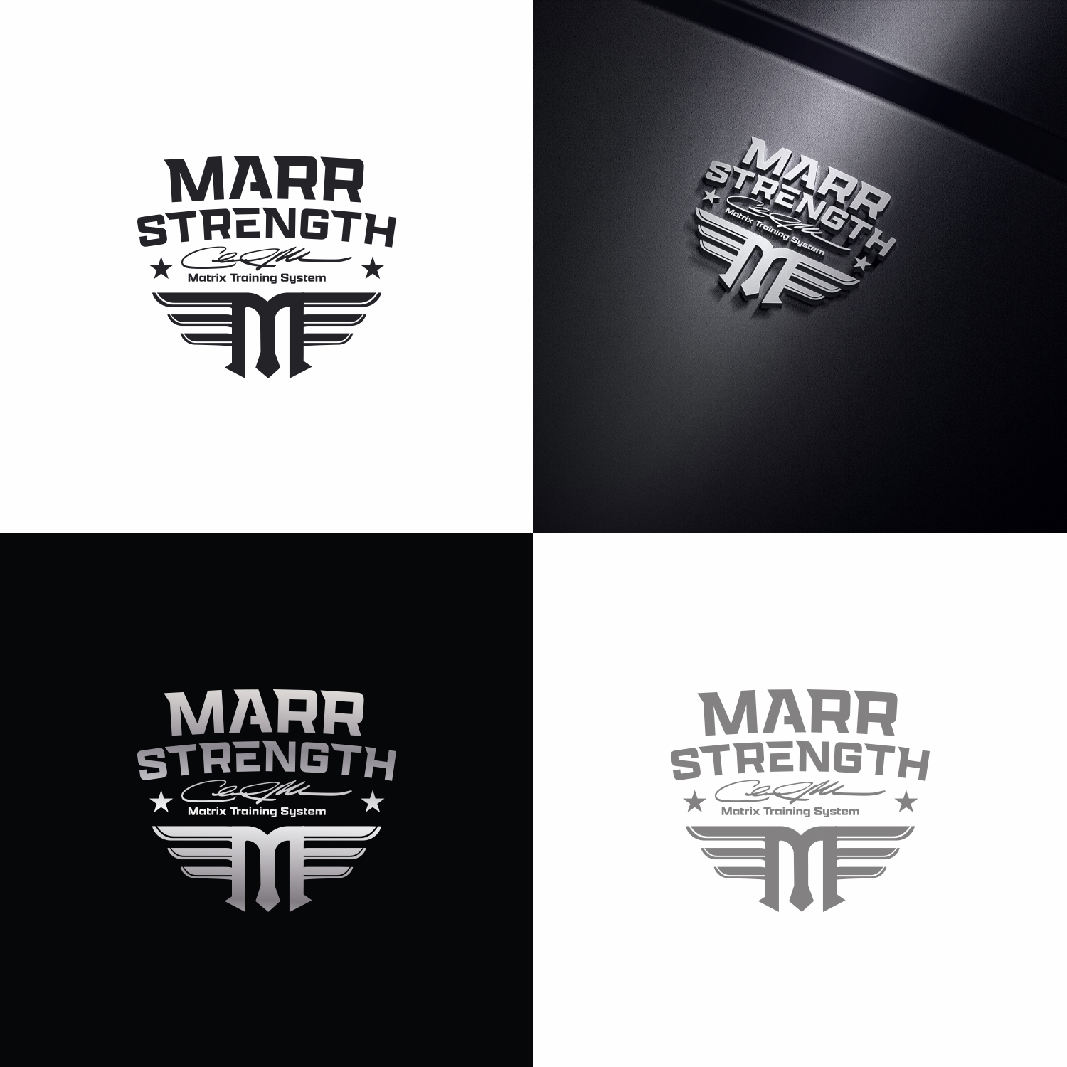 Logo Design by Maxo-Biz for Marr Strength | Design #30270954