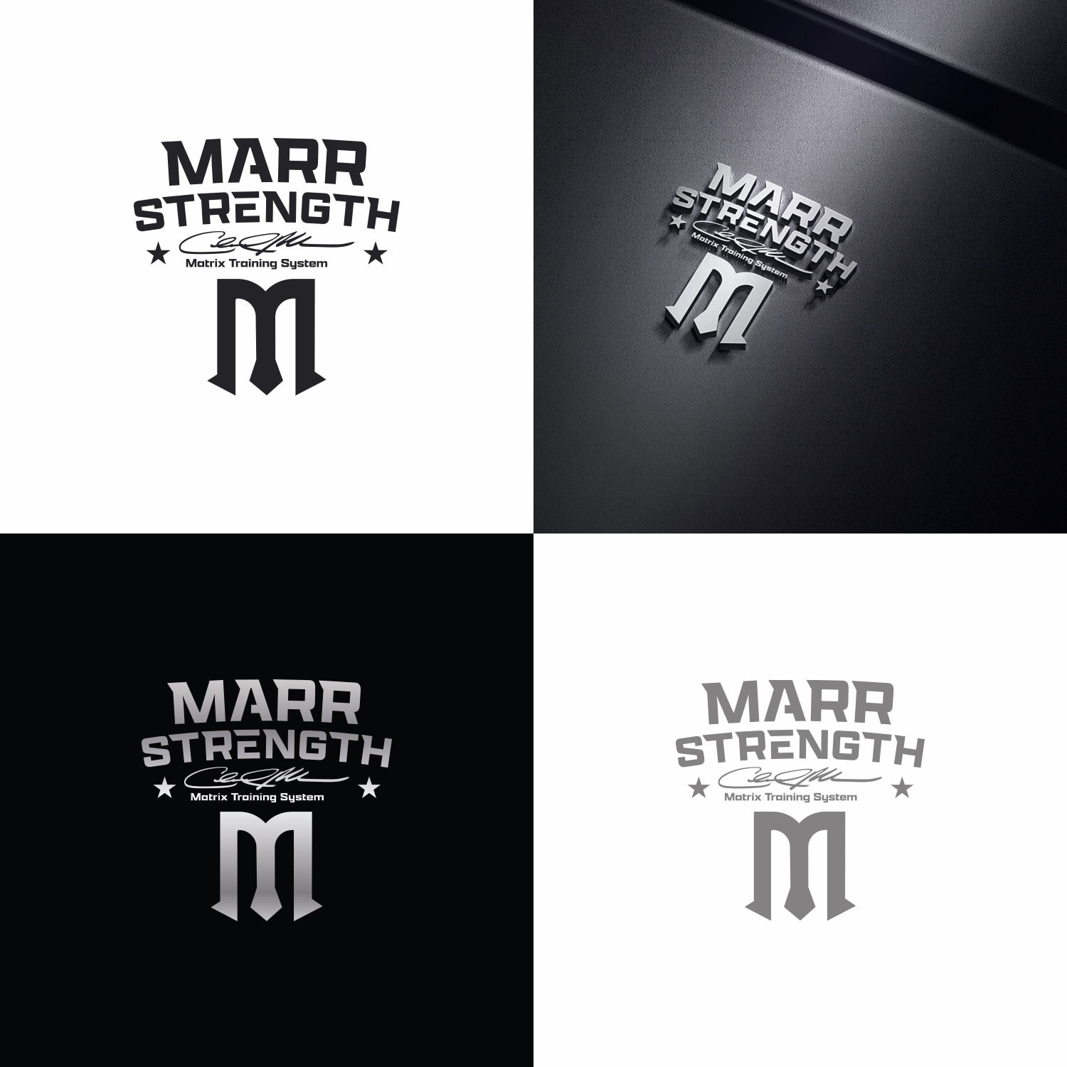 Logo Design by Maxo-Biz for Marr Strength | Design #30277883