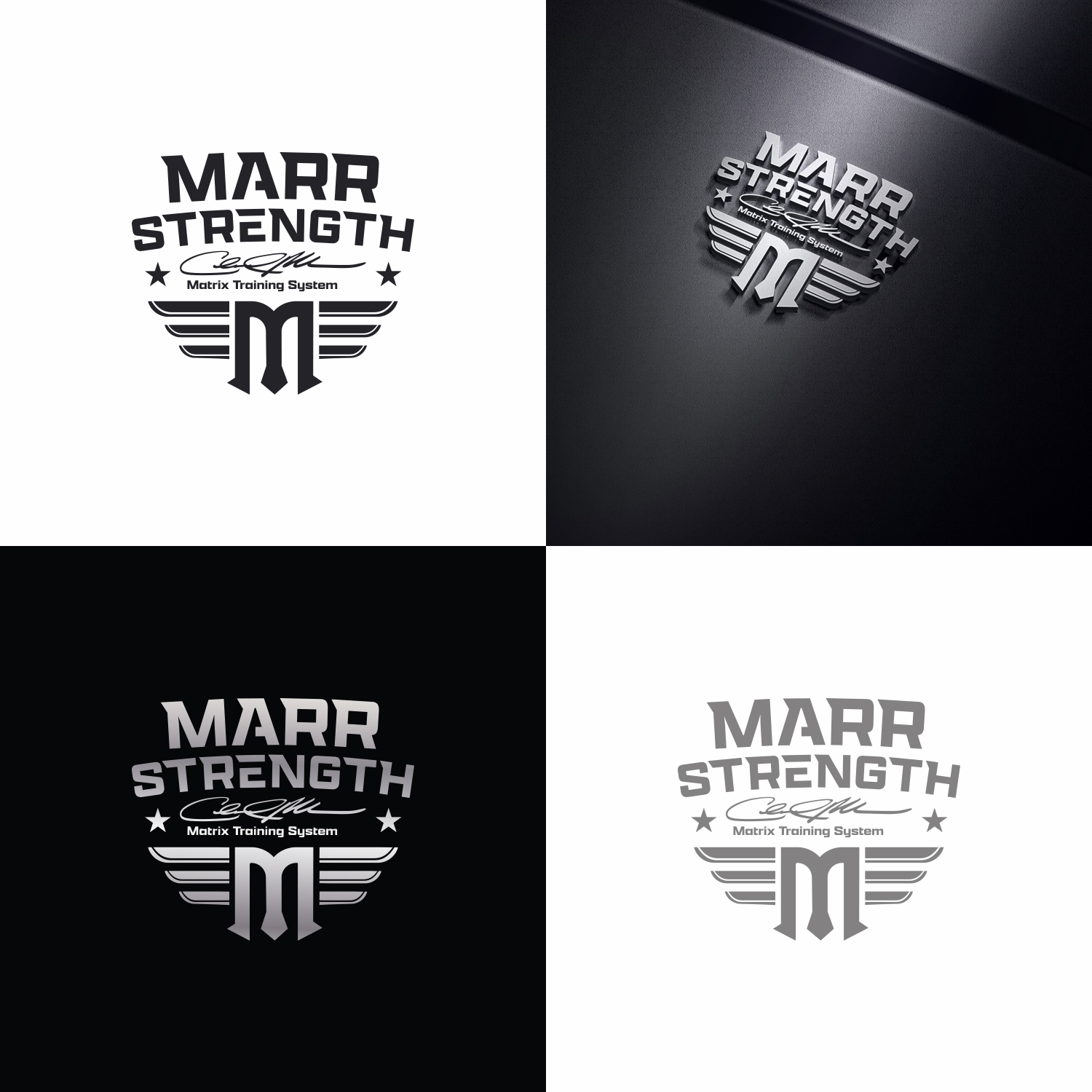 Logo Design by Maxo-Biz for Marr Strength | Design #30277884