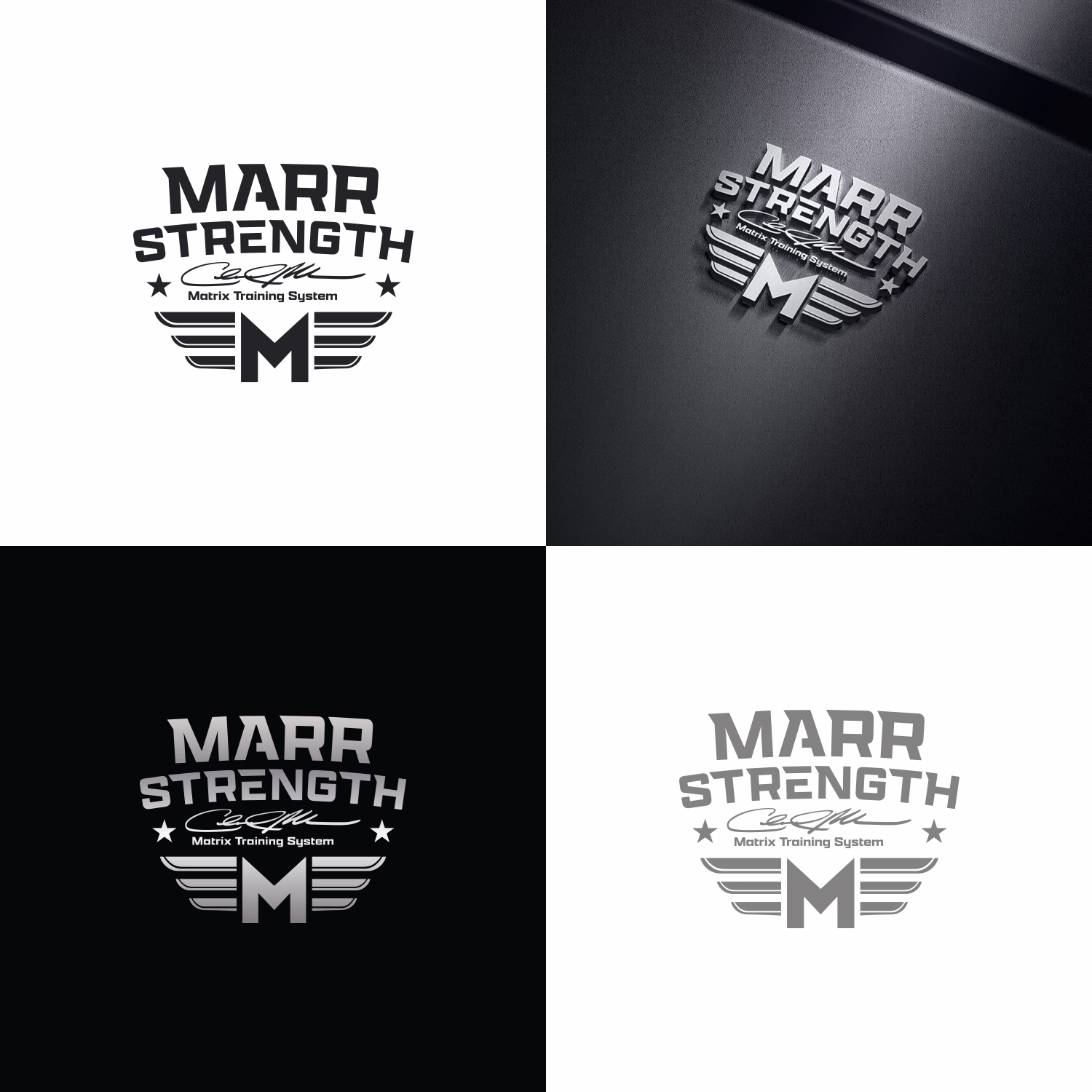 Logo Design by Maxo-Biz for Marr Strength | Design #30285240