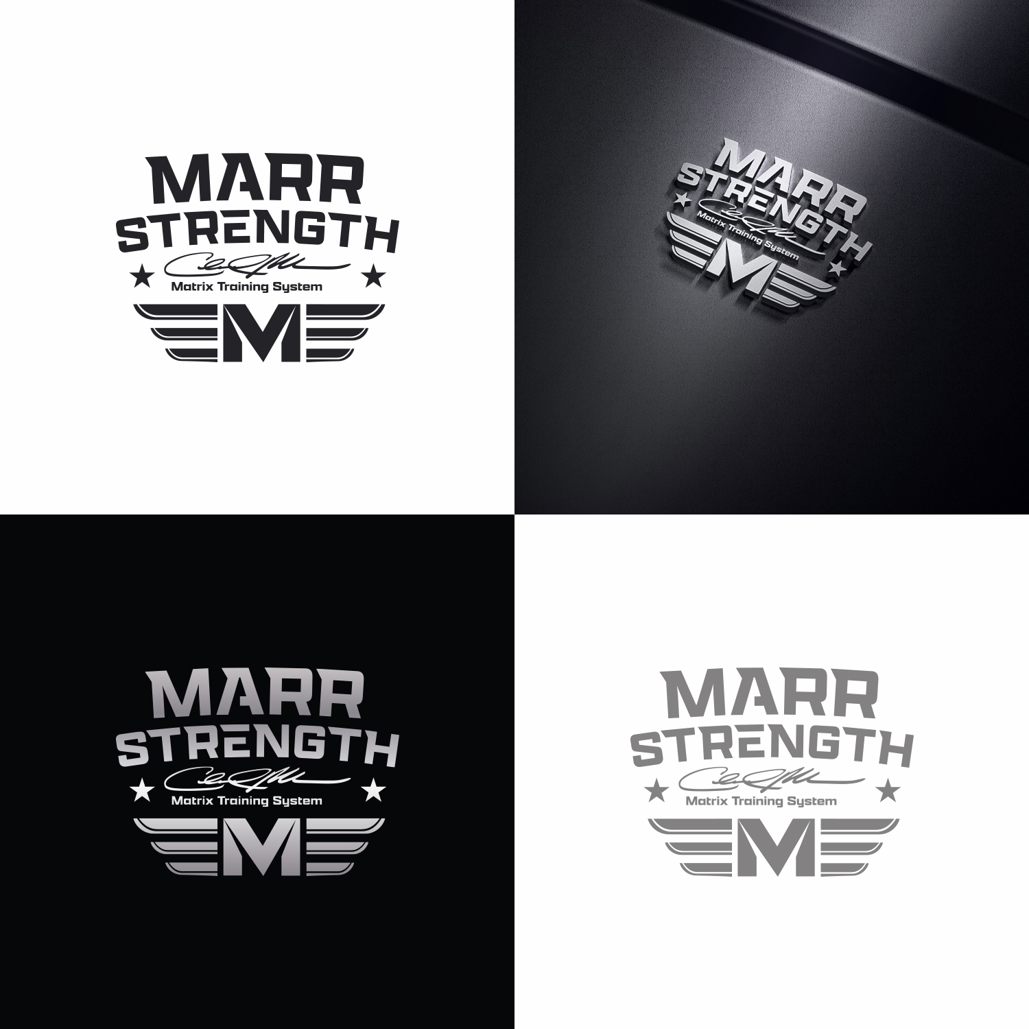 Logo Design by Maxo-Biz for Marr Strength | Design #30285241