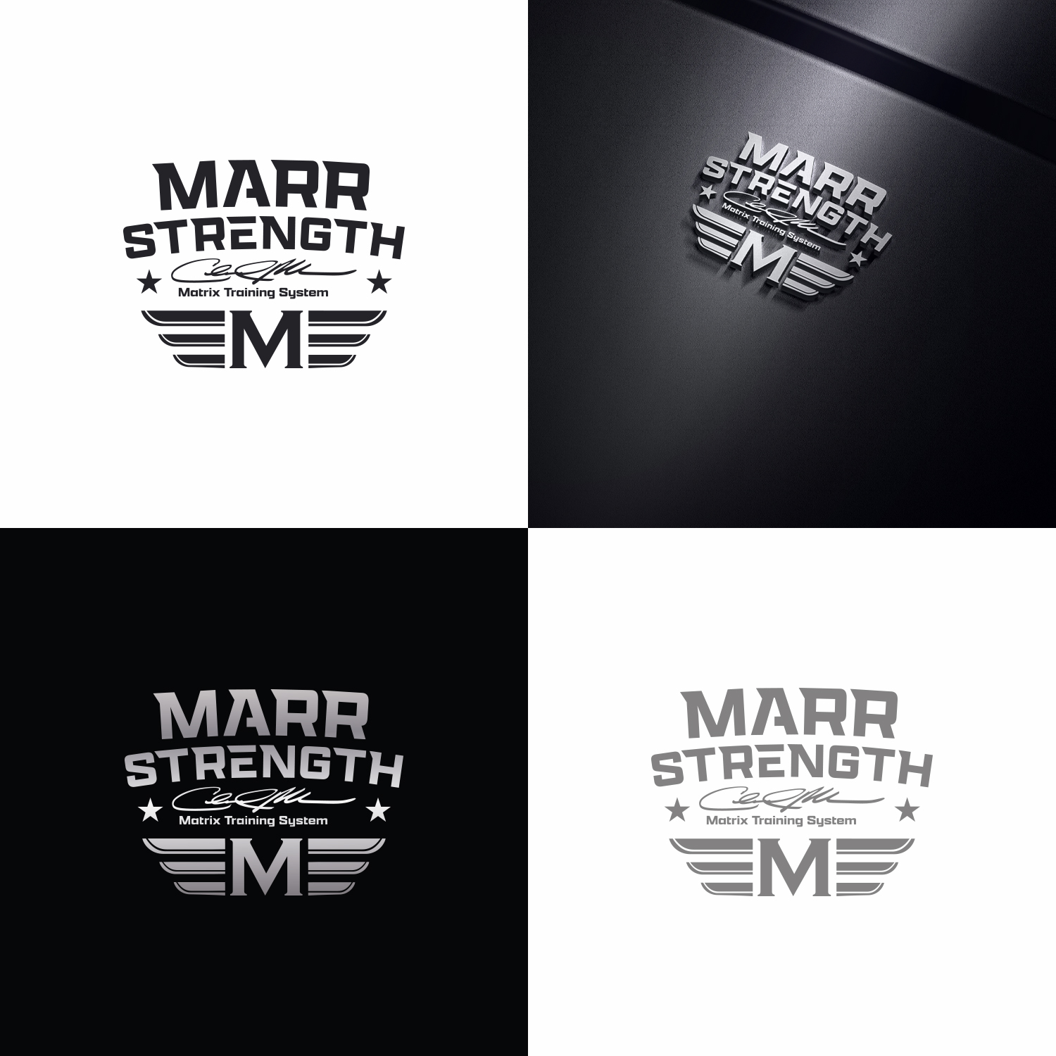 Logo Design by Maxo-Biz for Marr Strength | Design #30285243