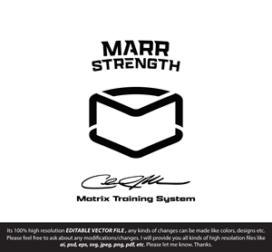 Logo Design by FireflyArt for Marr Strength | Design: #30271682