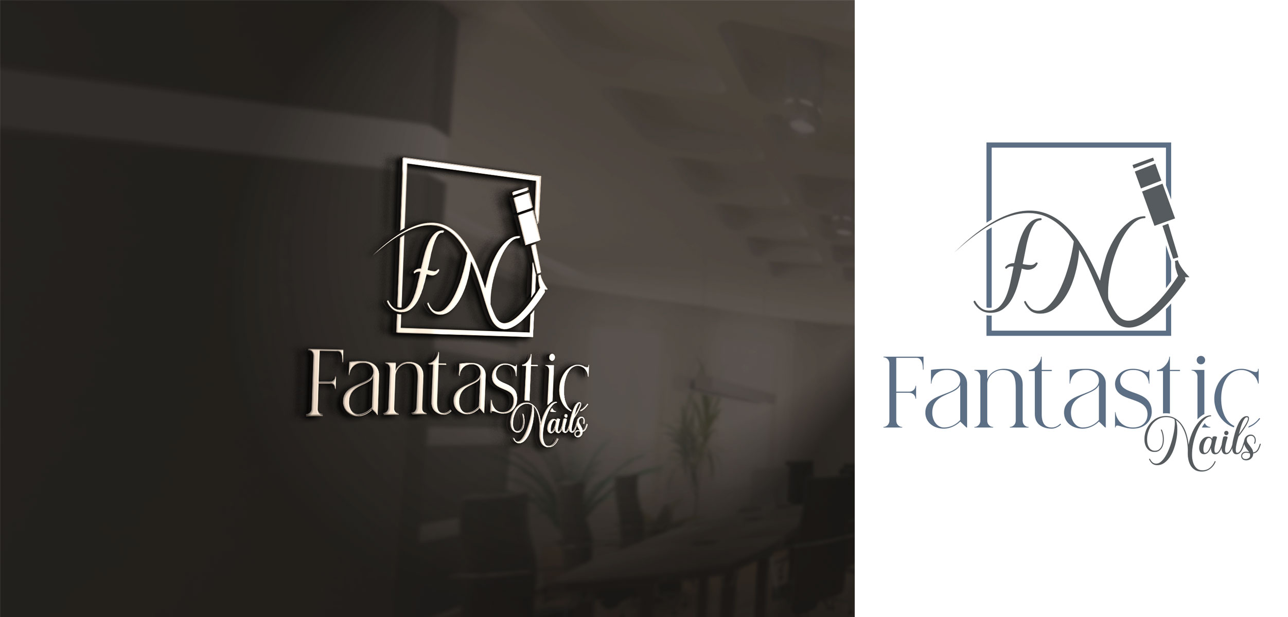 Logo Design by we with for Fantastic Nails, LLC. | Design #30278937