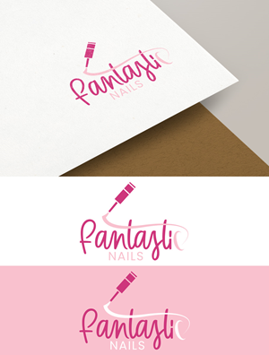 Logo Design by we with for Fantastic Nails, LLC. | Design: #30291434