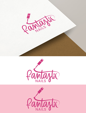 Logo Design by we with for Fantastic Nails, LLC. | Design: #30291435