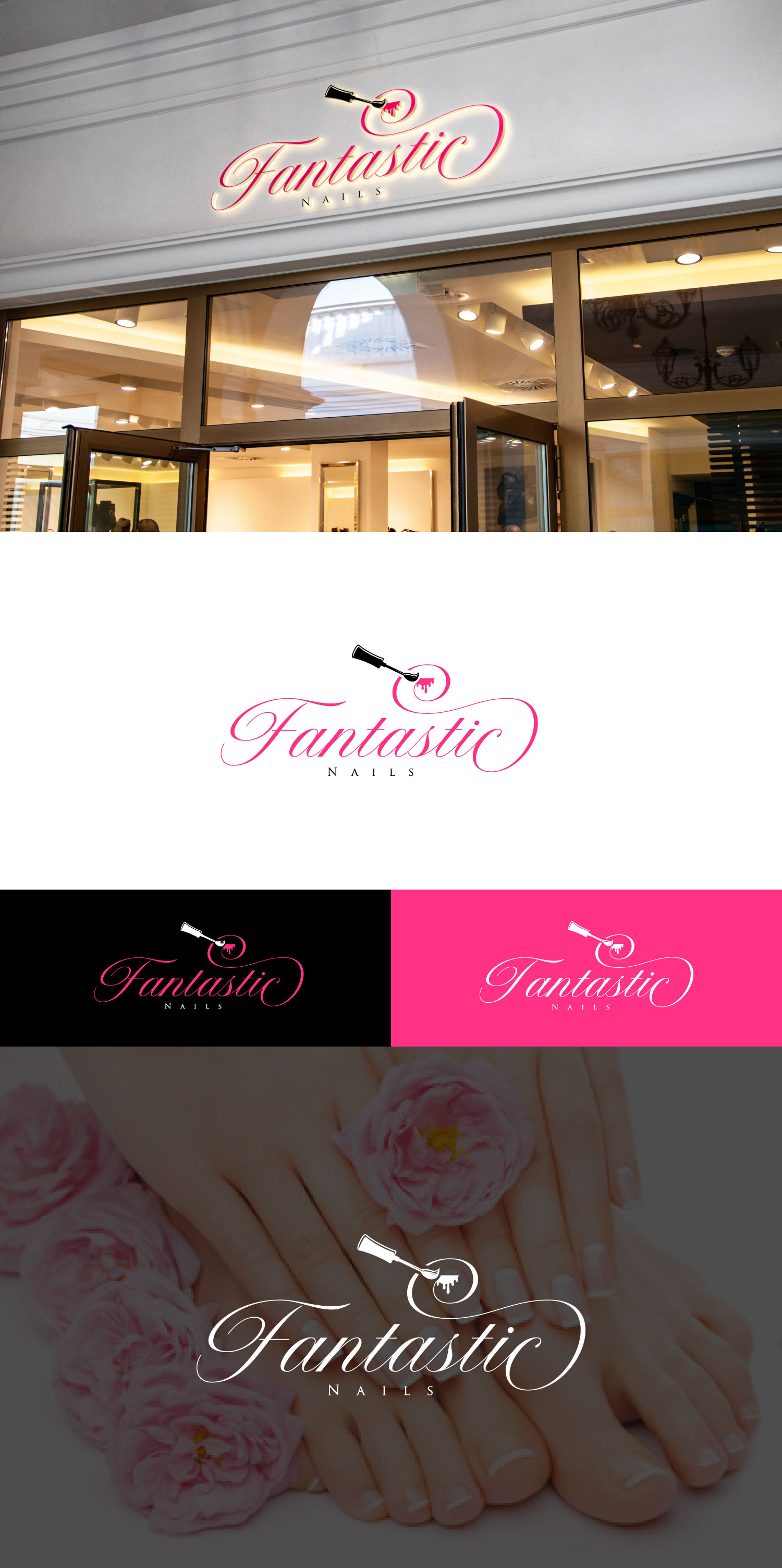 Design de Logo par AyaanArt pour Fantastic Nails, LLC. | Design #30289279