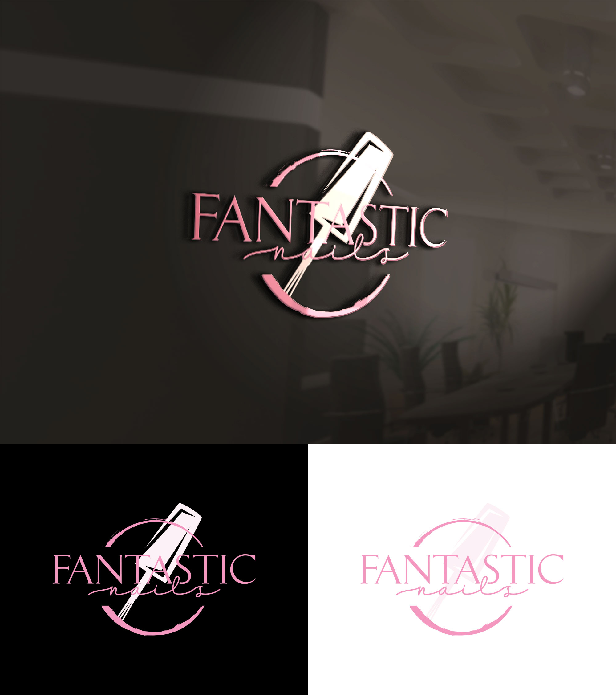 Logo Design by design 125 for Fantastic Nails, LLC. | Design #30289496