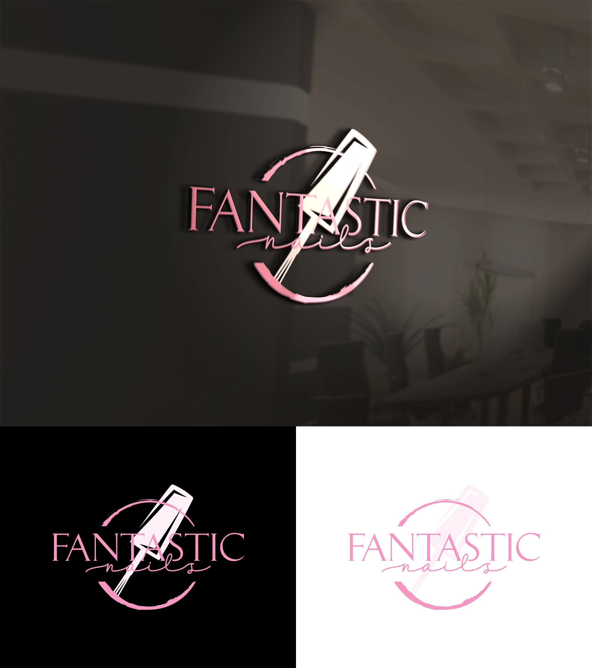Diseño de Logo por design 125 para Fantastic Nails, LLC. | Diseño #30289497