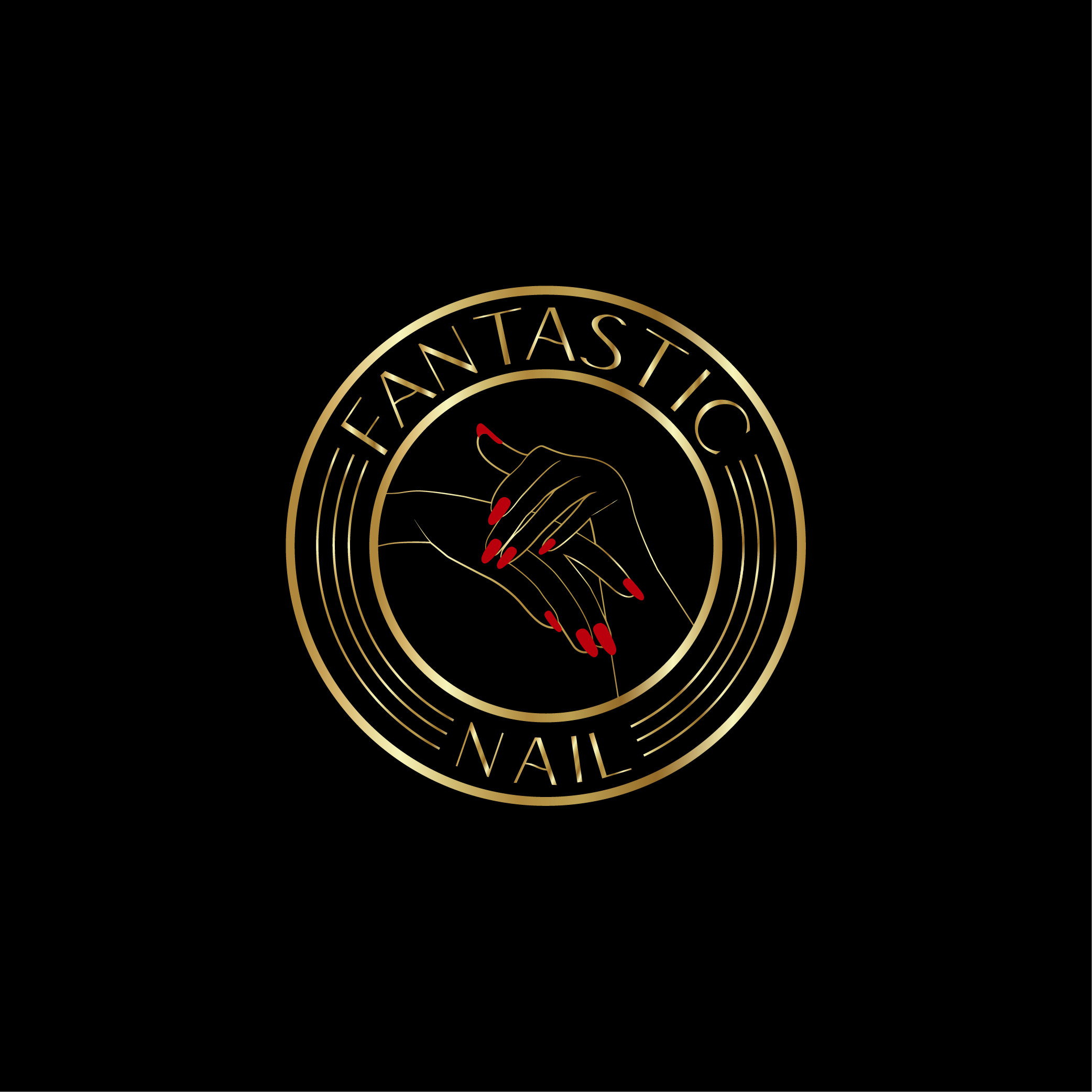 Logo Design by Nimra amjad for Fantastic Nails, LLC. | Design #30304179